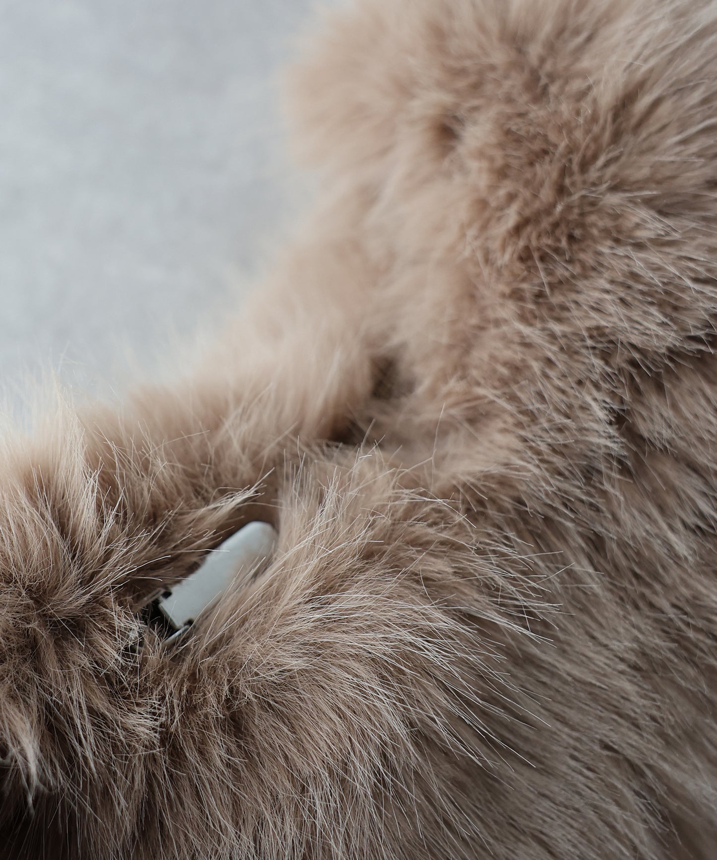 ハートチェーンファーバッグ