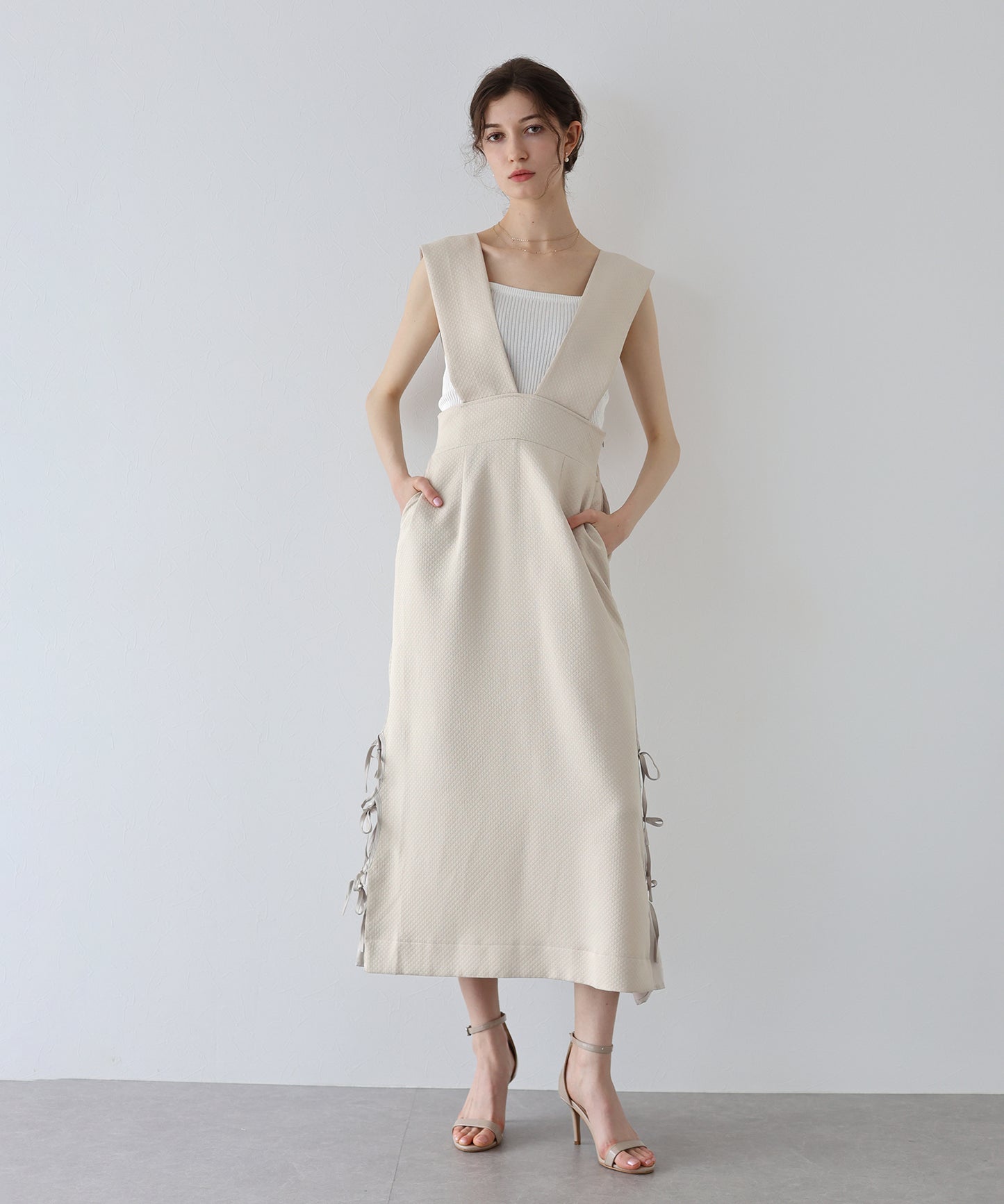 【SALE】キルティングジャンスカ