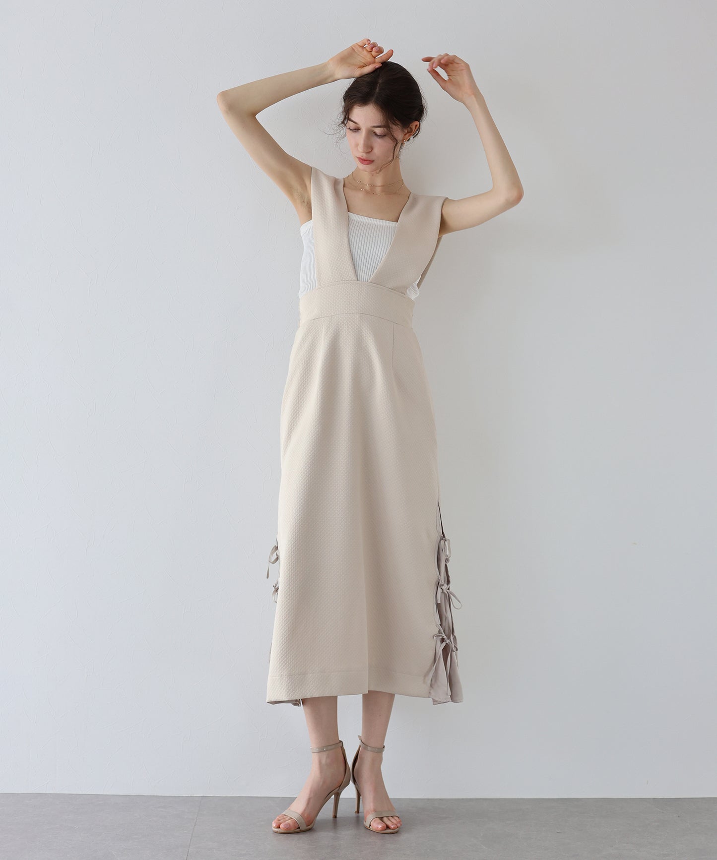 【SALE】キルティングジャンスカ