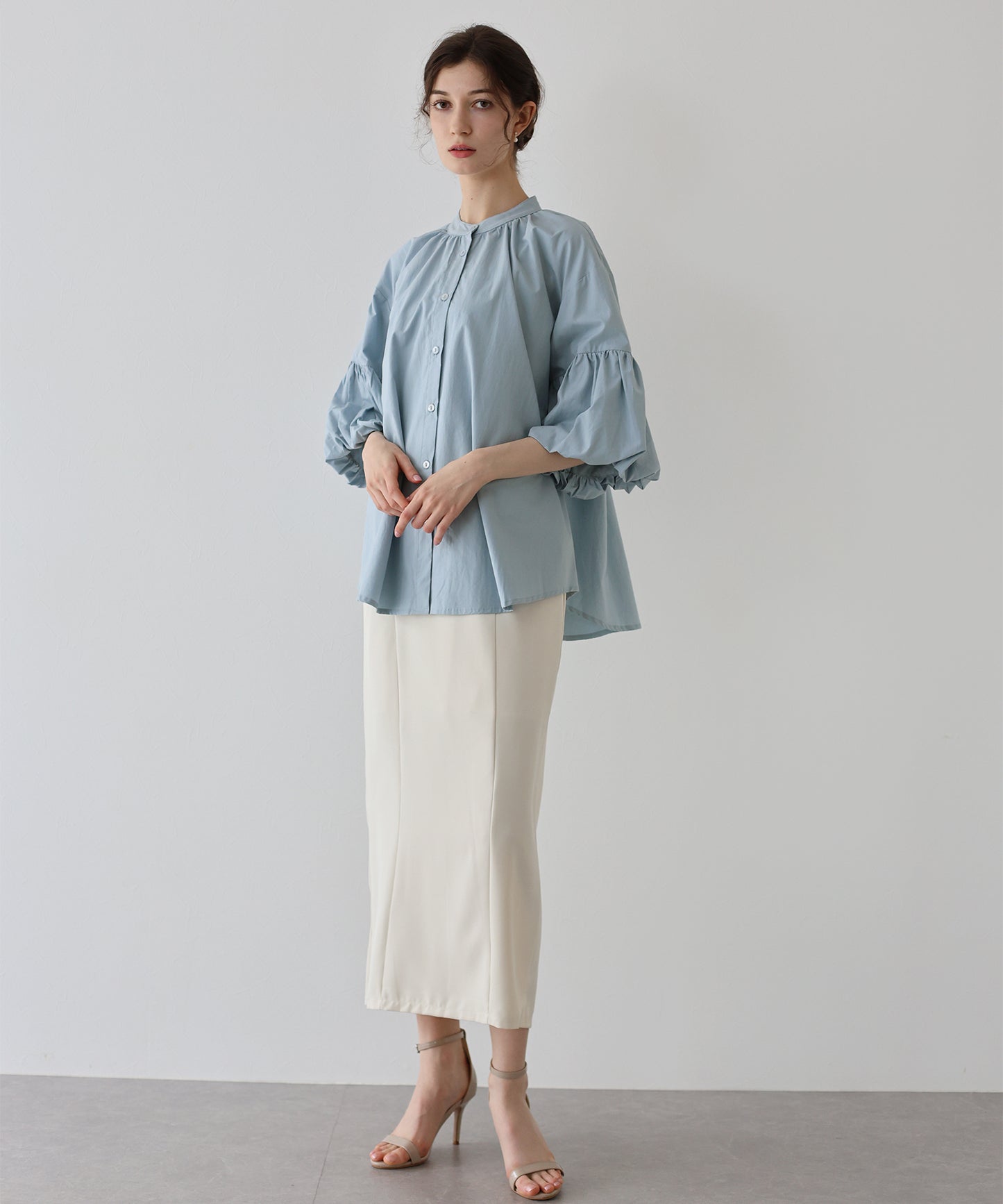 【SALE】バルーンスリーブブラウス