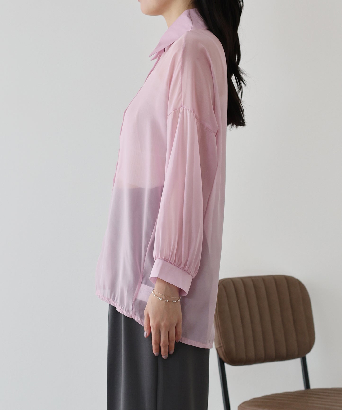 【SALE】シアーシャツ【ネコポス】