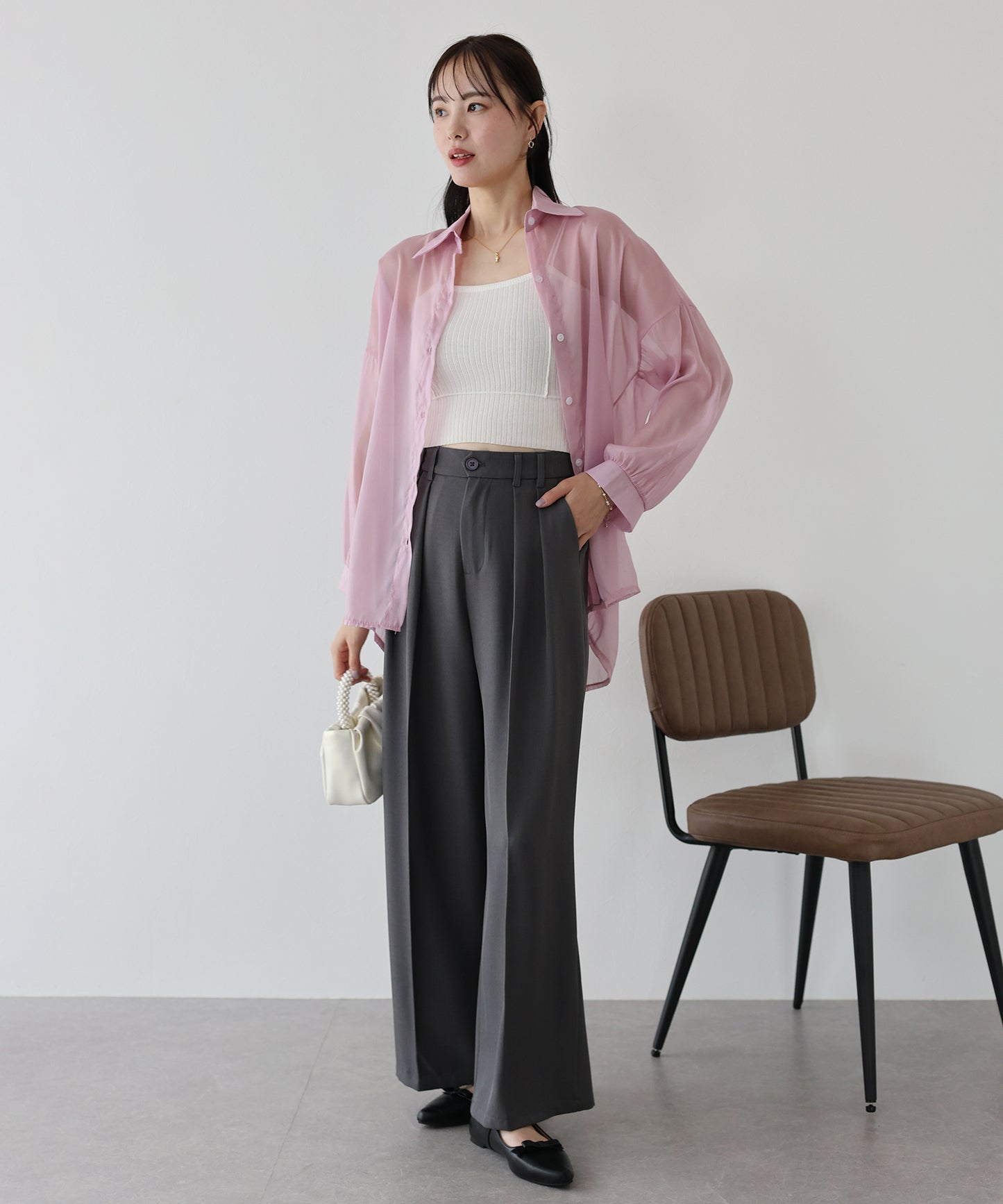 【SALE】シアーシャツ【ネコポス】