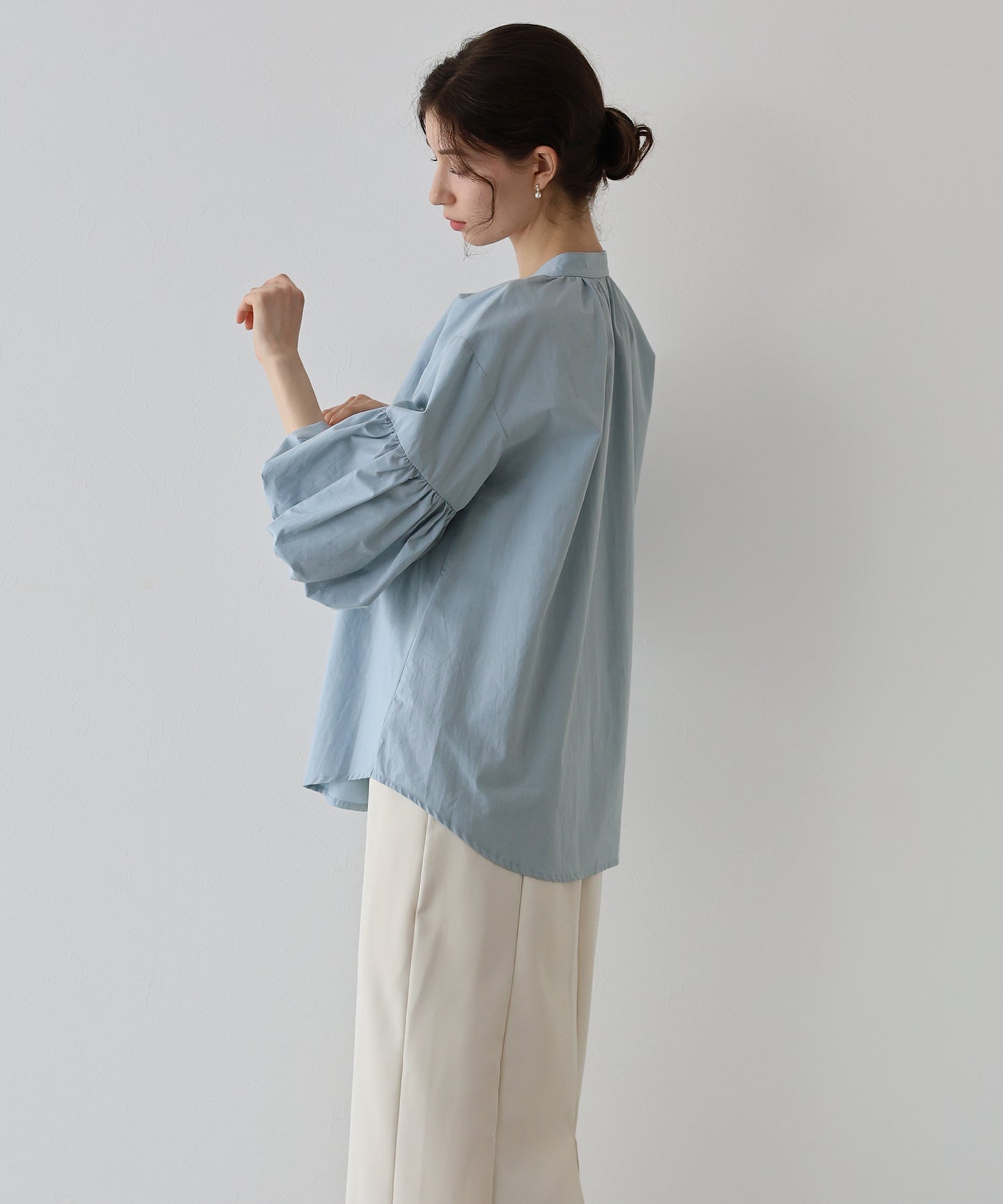 【SALE】バルーンスリーブブラウス