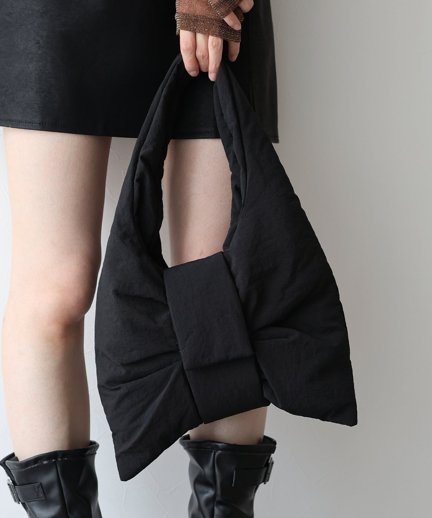 【早割り5%OFF】ミニリボンパテッドバッグ