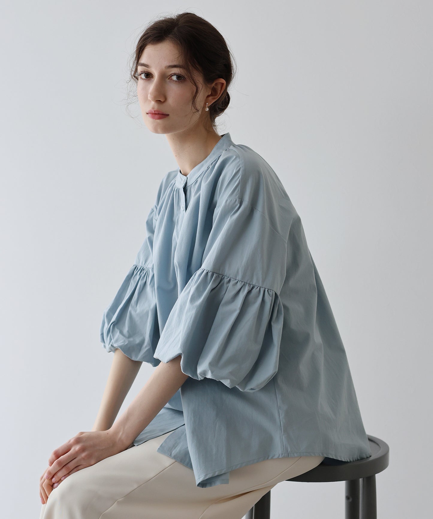 【SALE】バルーンスリーブブラウス