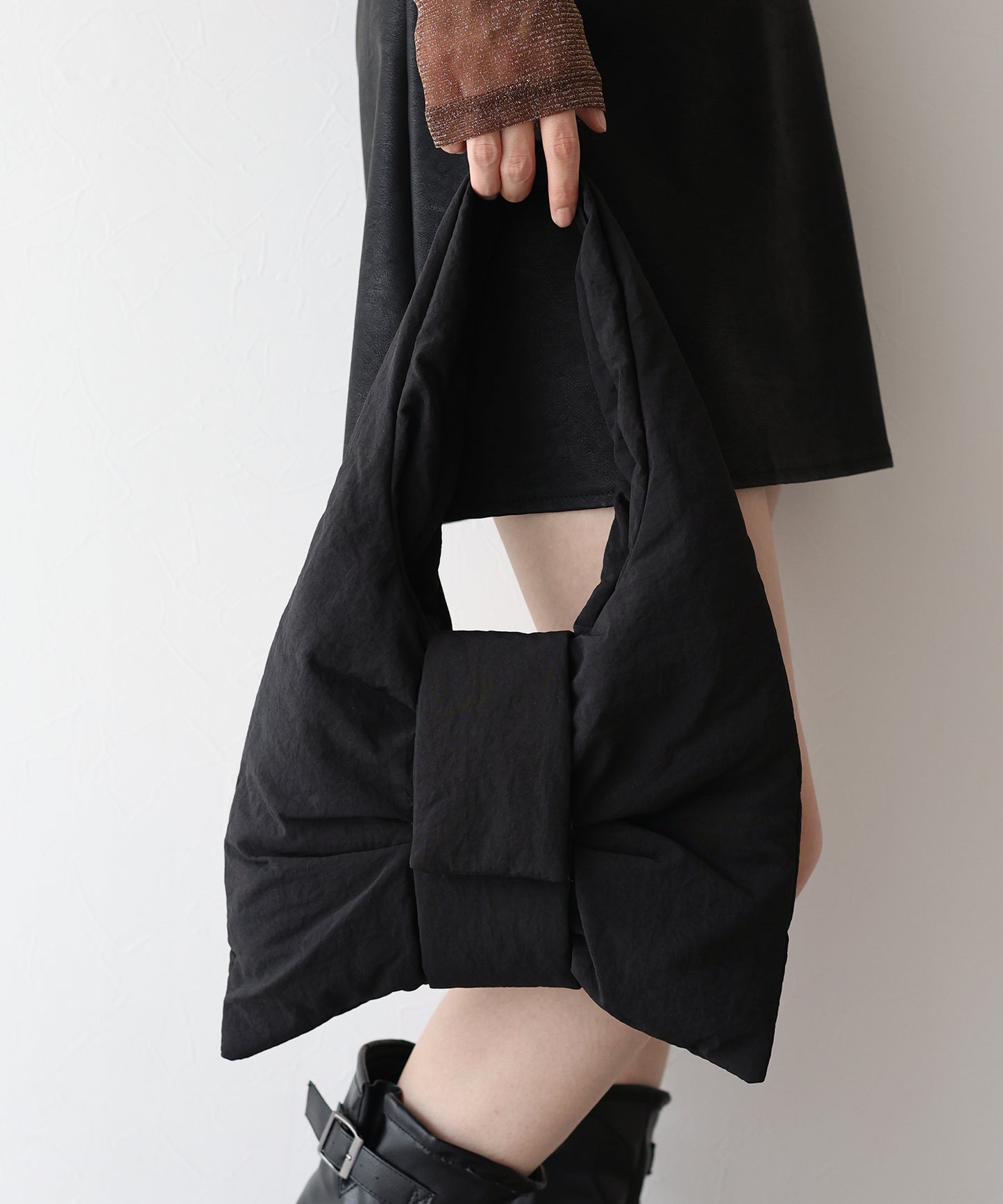 【早割り5%OFF】ミニリボンパテッドバッグ