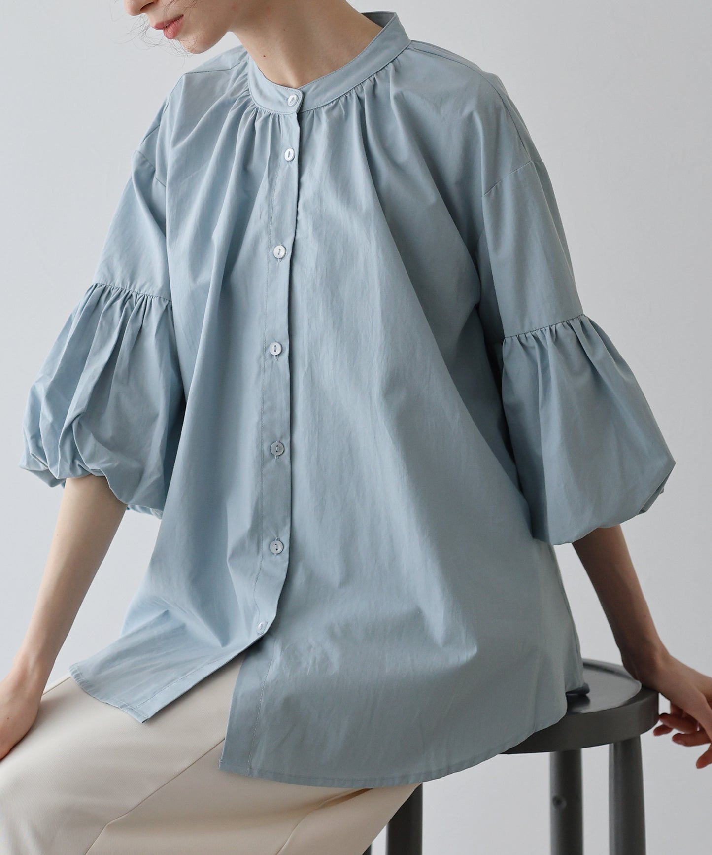 【SALE】バルーンスリーブブラウス