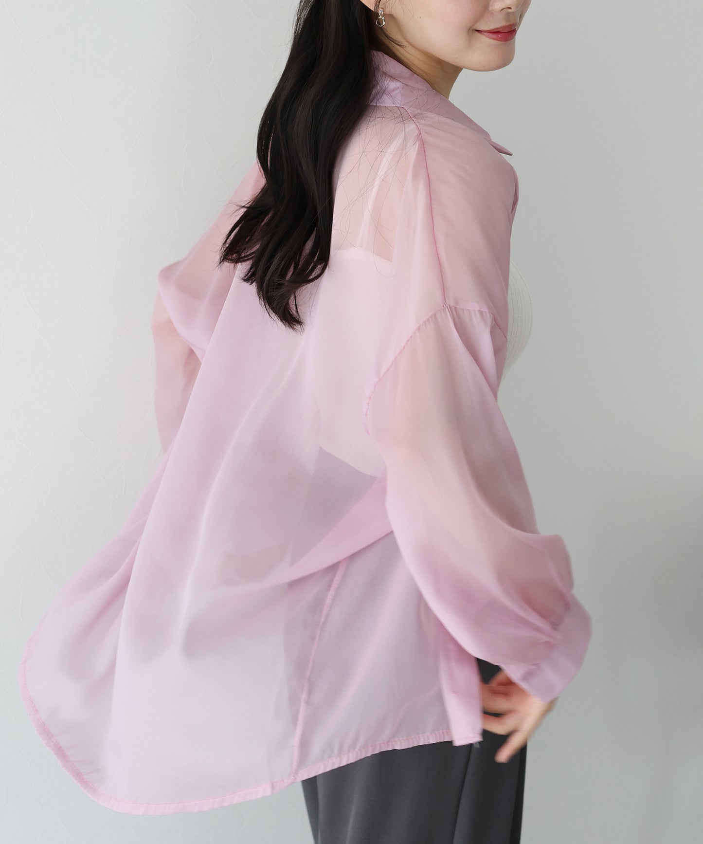 【SALE】シアーシャツ【ネコポス】