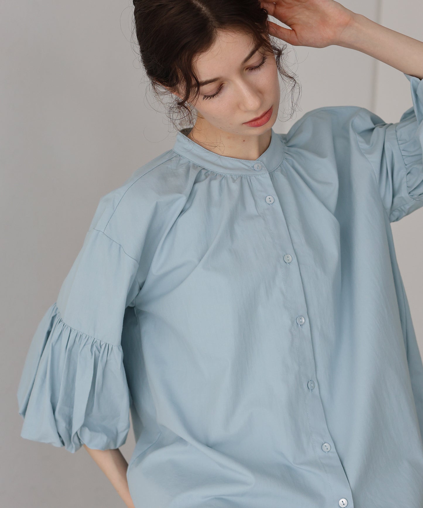 【SALE】バルーンスリーブブラウス