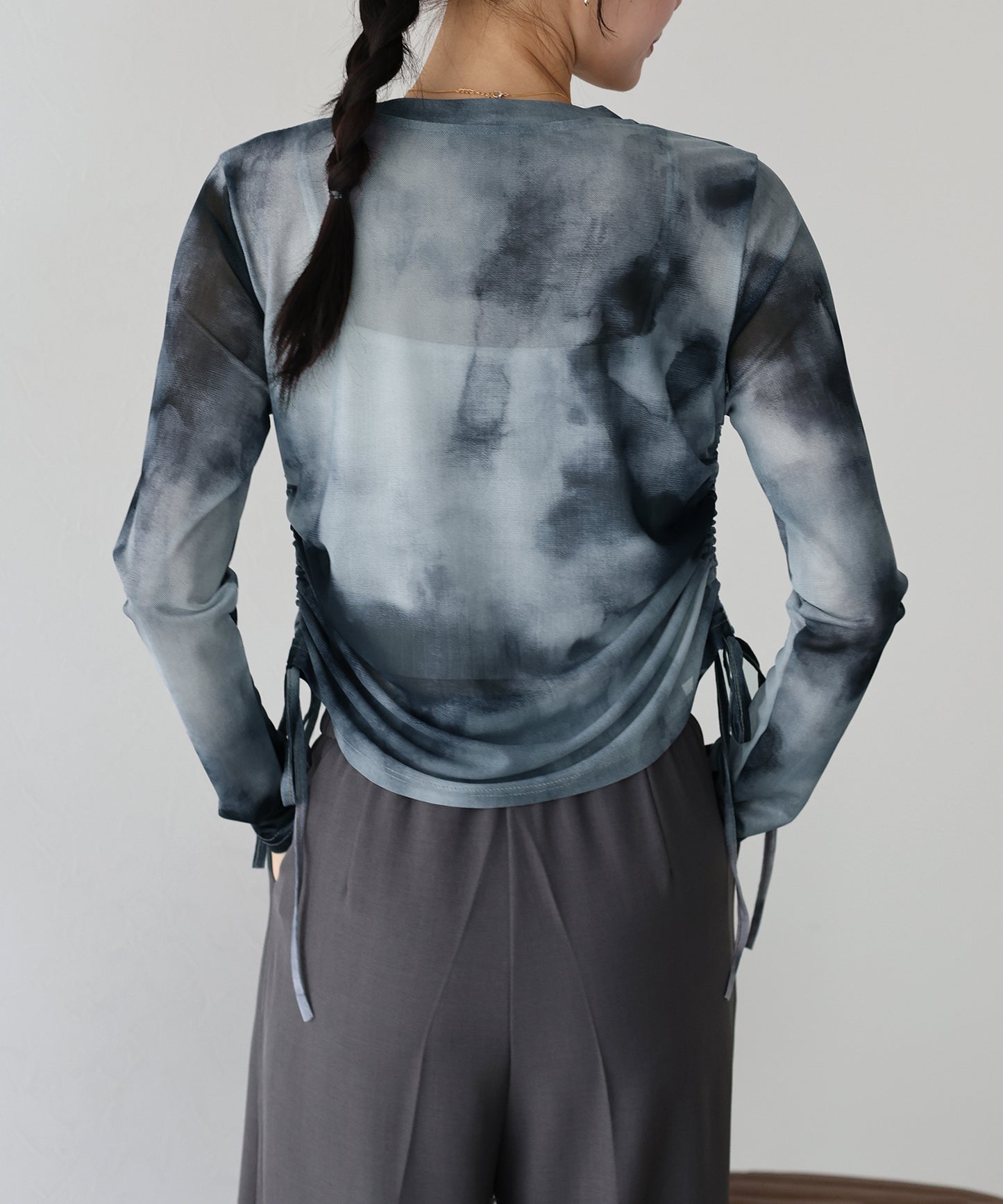 タイダイ柄シアートップス【ネコポス】