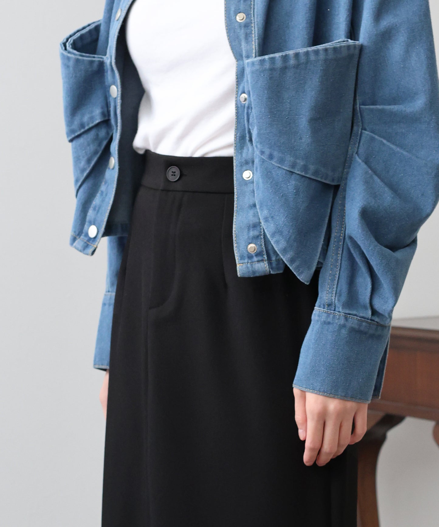 【SALE】ハイウエストマーメイドスカート