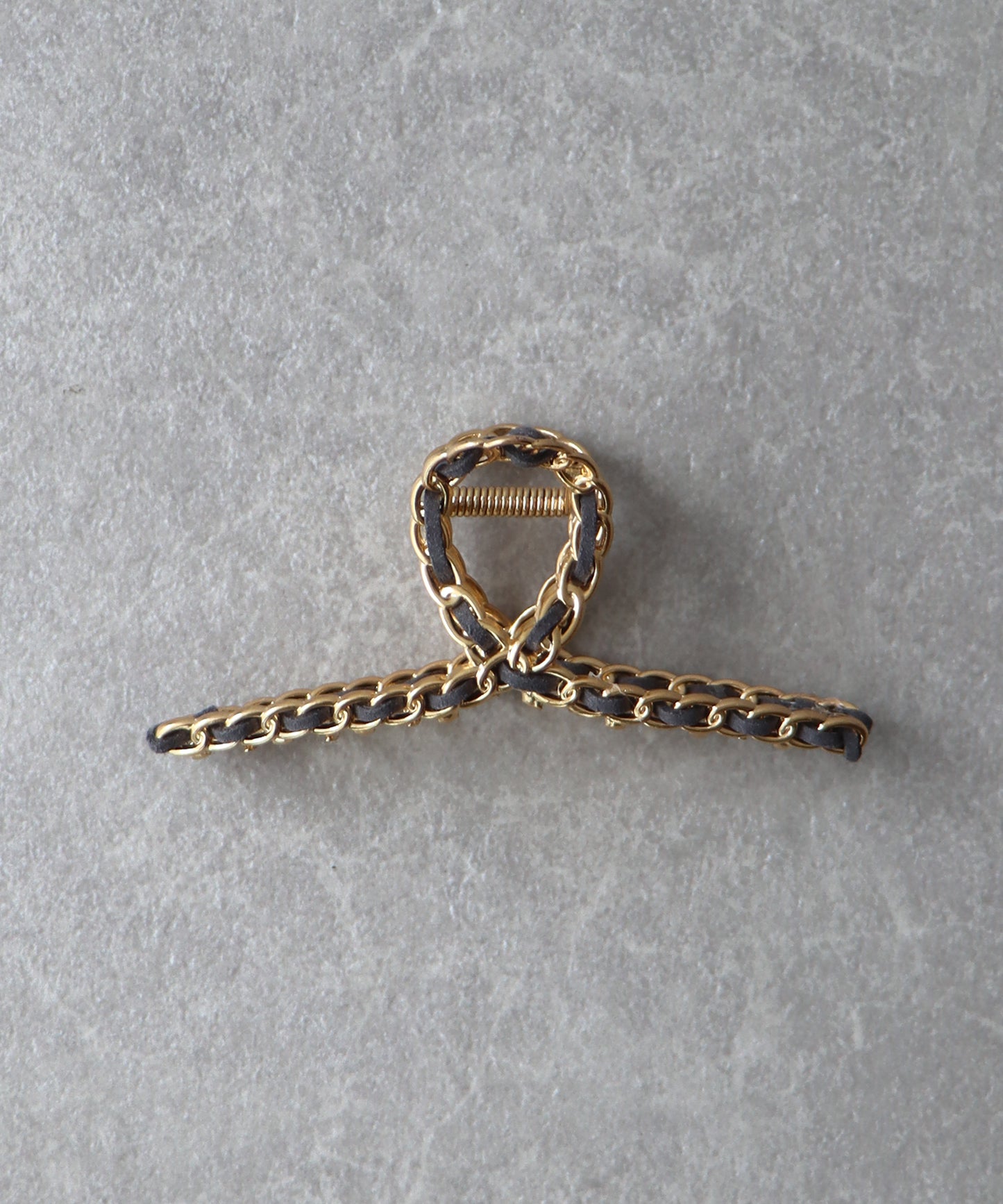 ゴールドチェーンバンス ヘアクリップ