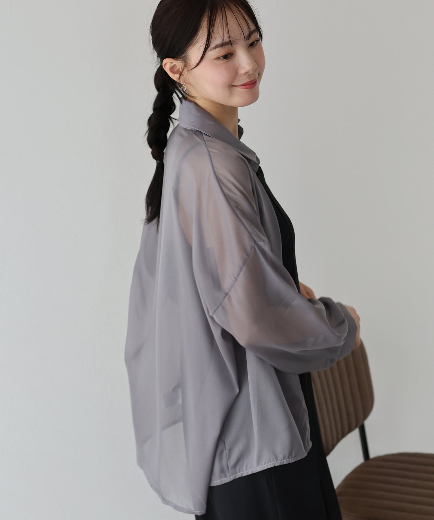 【SALE】シアーシャツ【ネコポス】