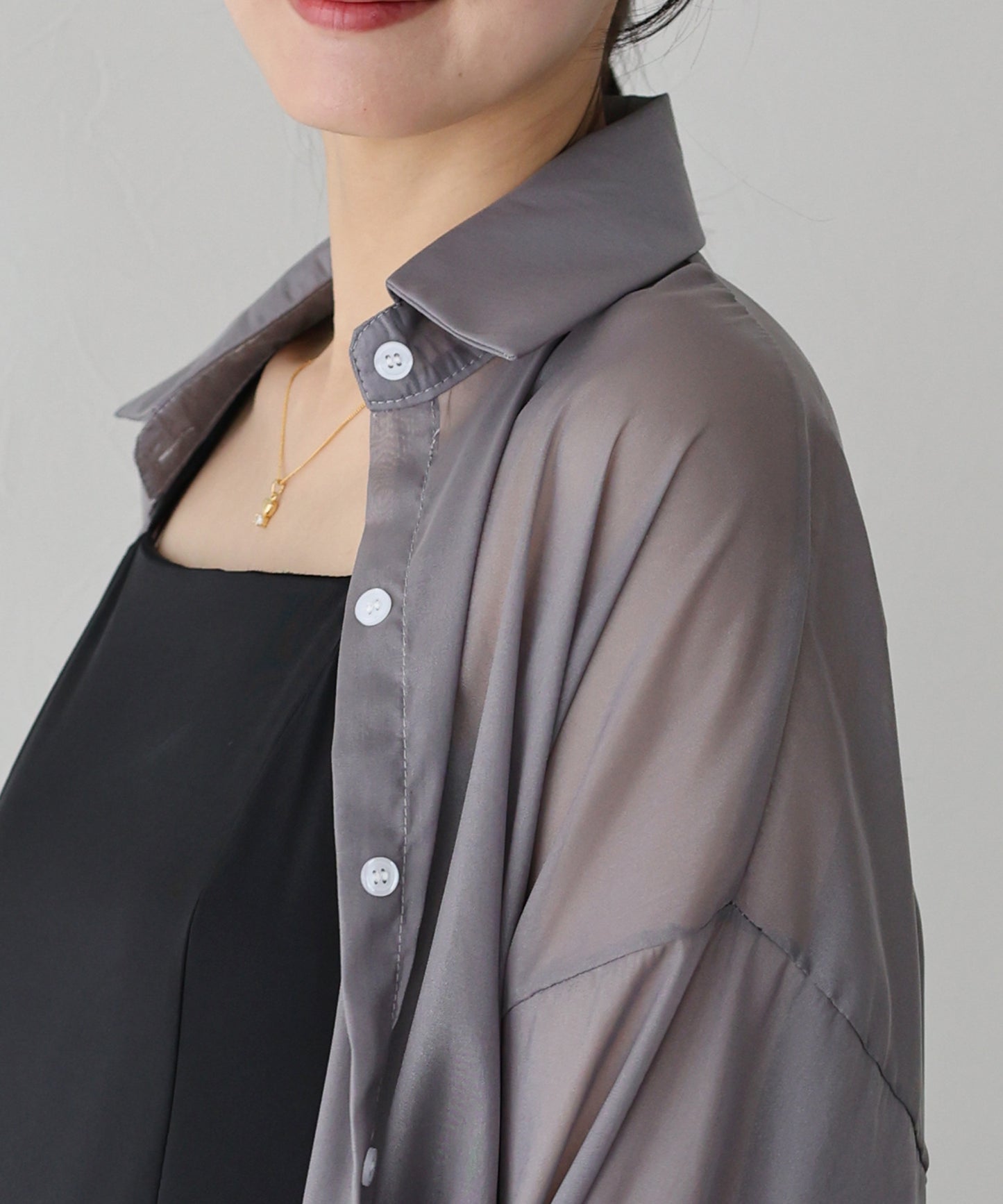 【SALE】シアーシャツ【ネコポス】