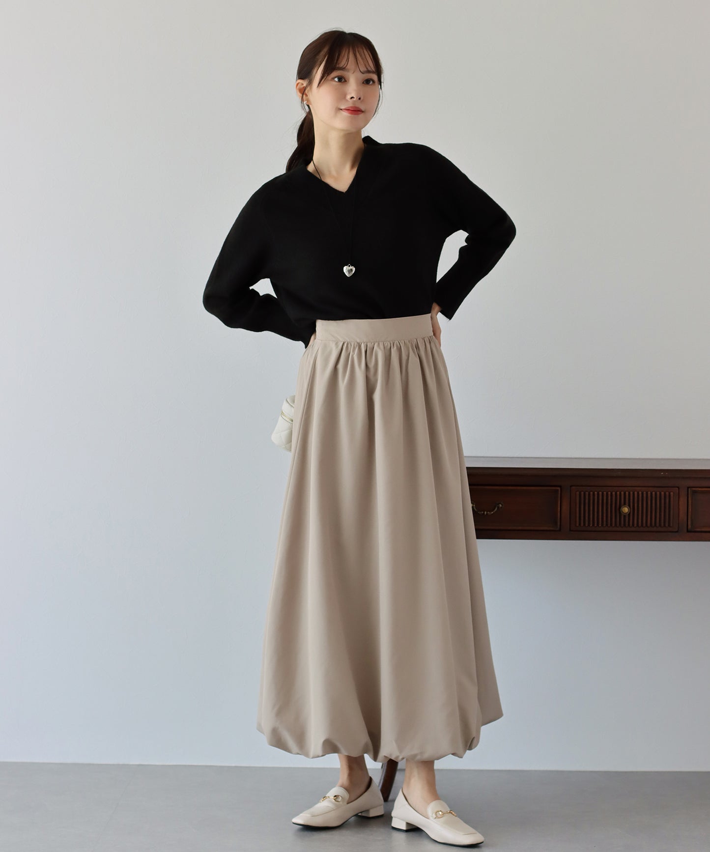 【TIME SALE】エアリーバルーンスカート