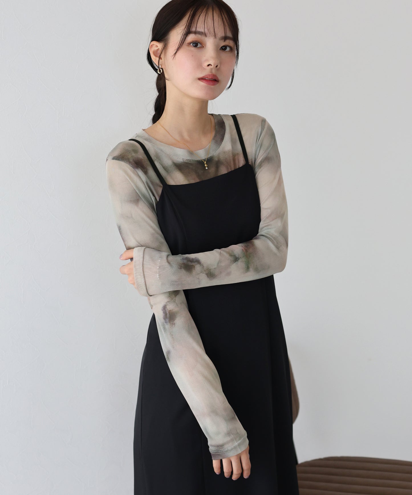 タイダイ柄シアートップス【ネコポス】