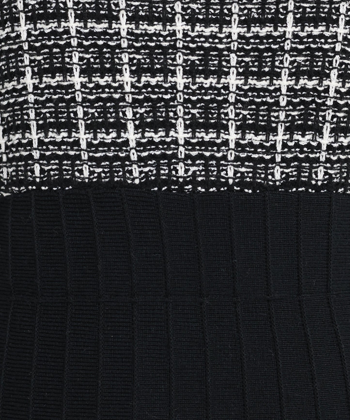 【SALE】ツイードニットワンピース