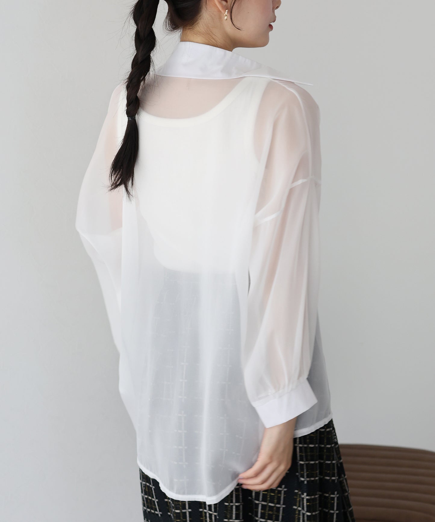 【SALE】シアーシャツ【ネコポス】