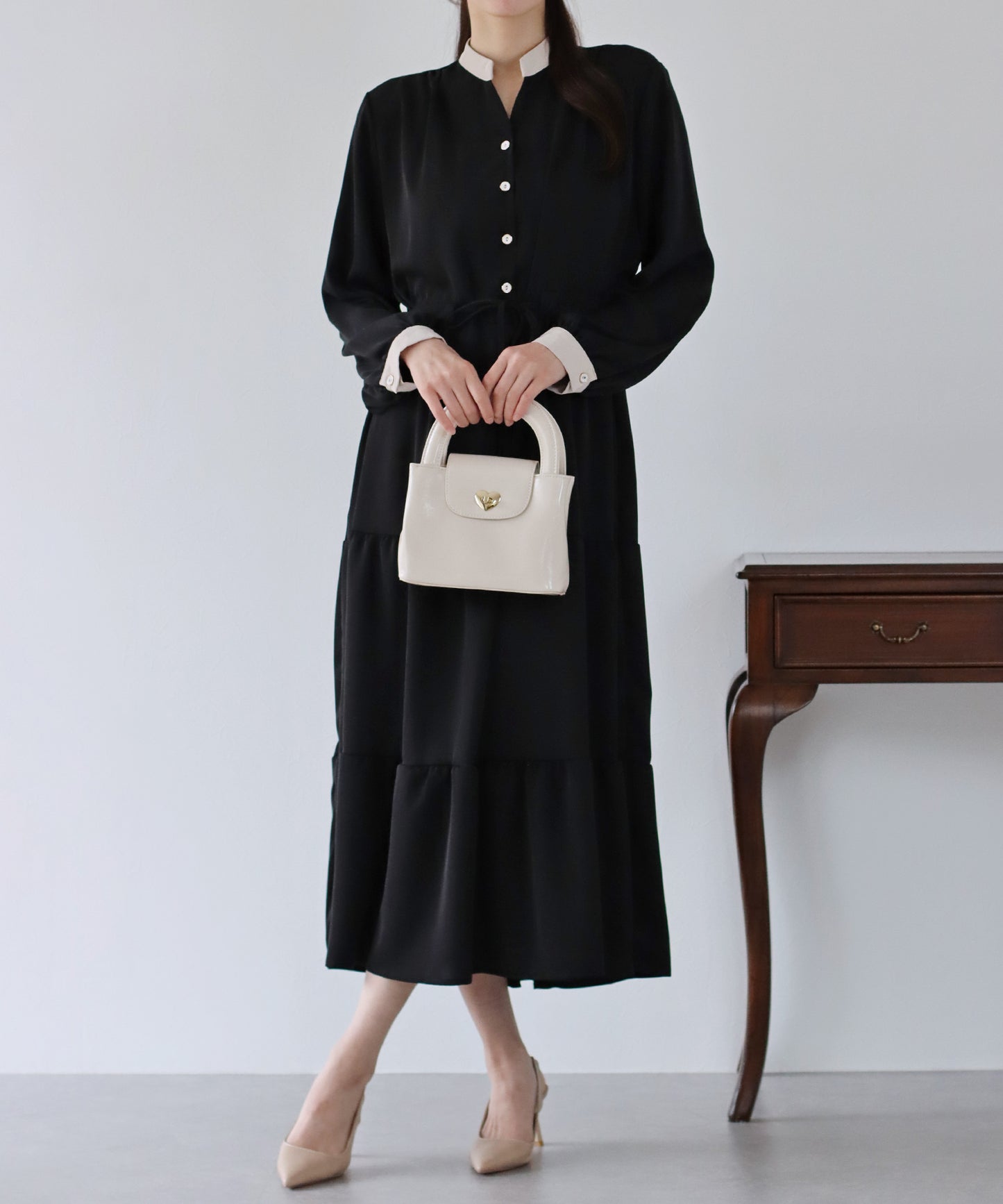 【TIME SALE】ティアードワンピース
