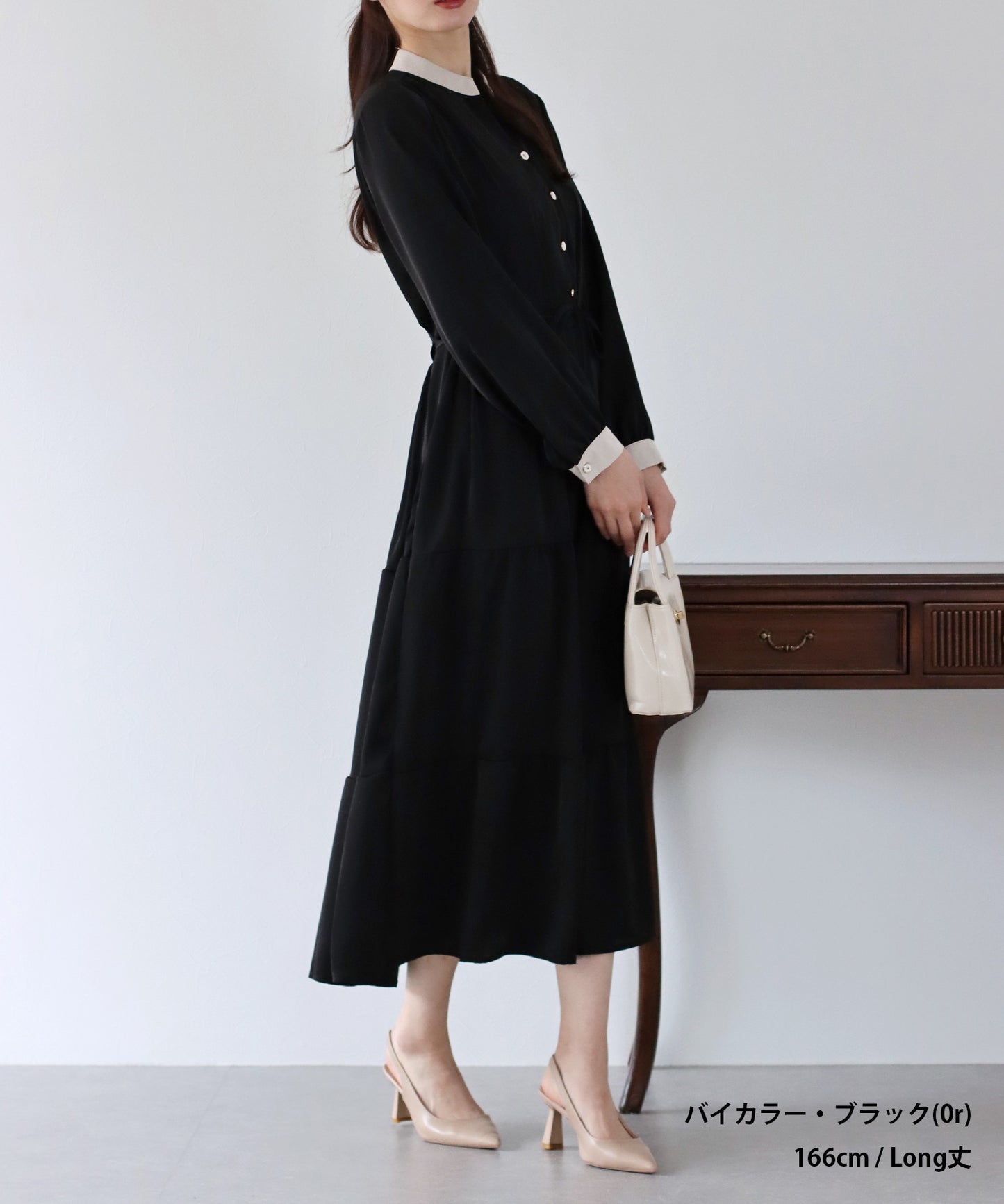 【TIME SALE】ティアードワンピース