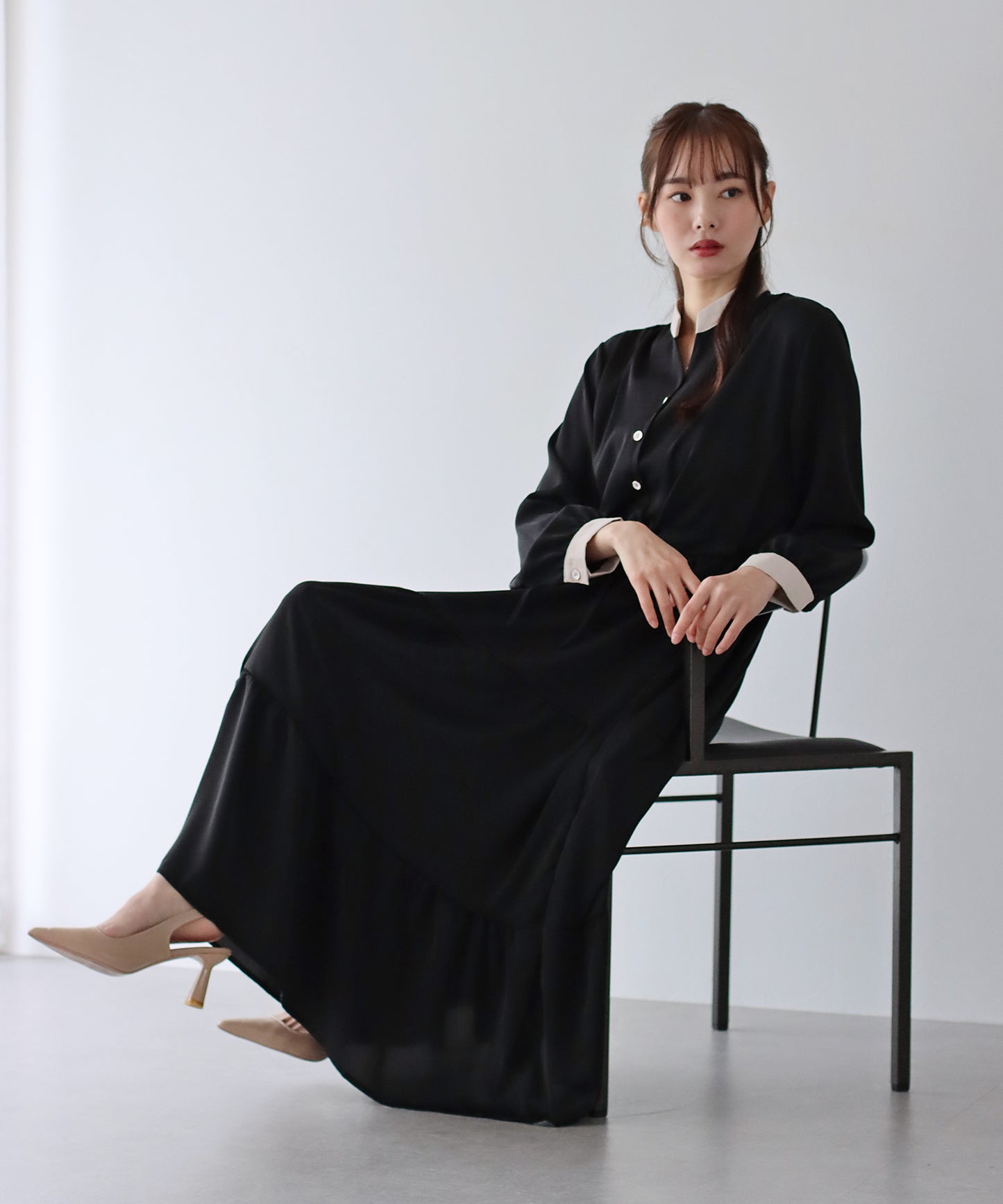 【TIME SALE】ティアードワンピース
