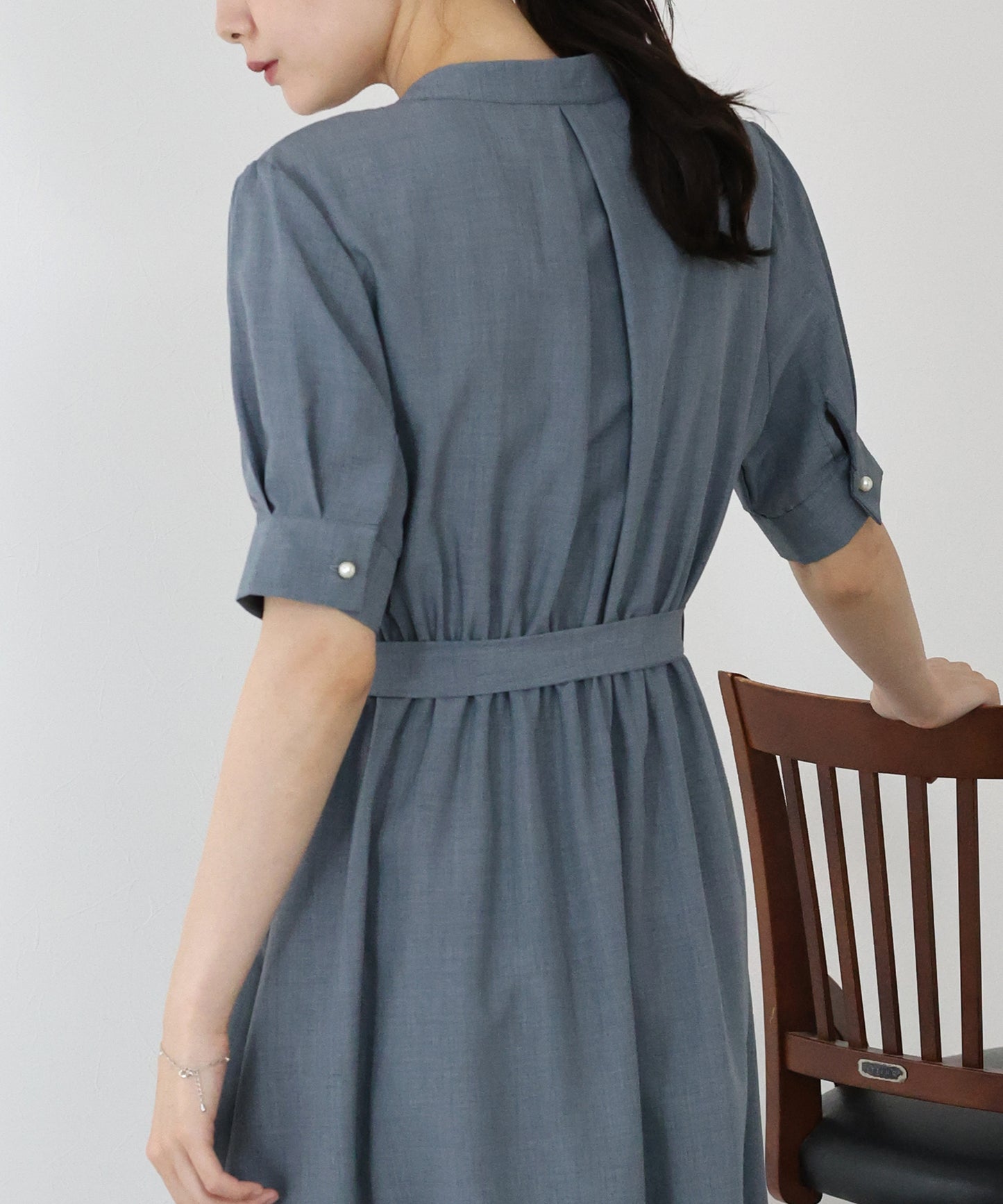 【TIME SALE】2WAYフロントタックワンピース