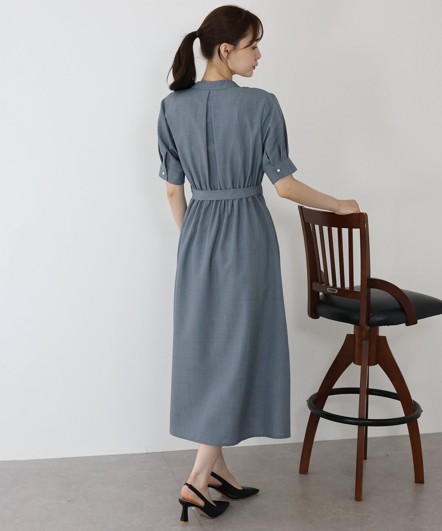 【TIME SALE】2WAYフロントタックワンピース