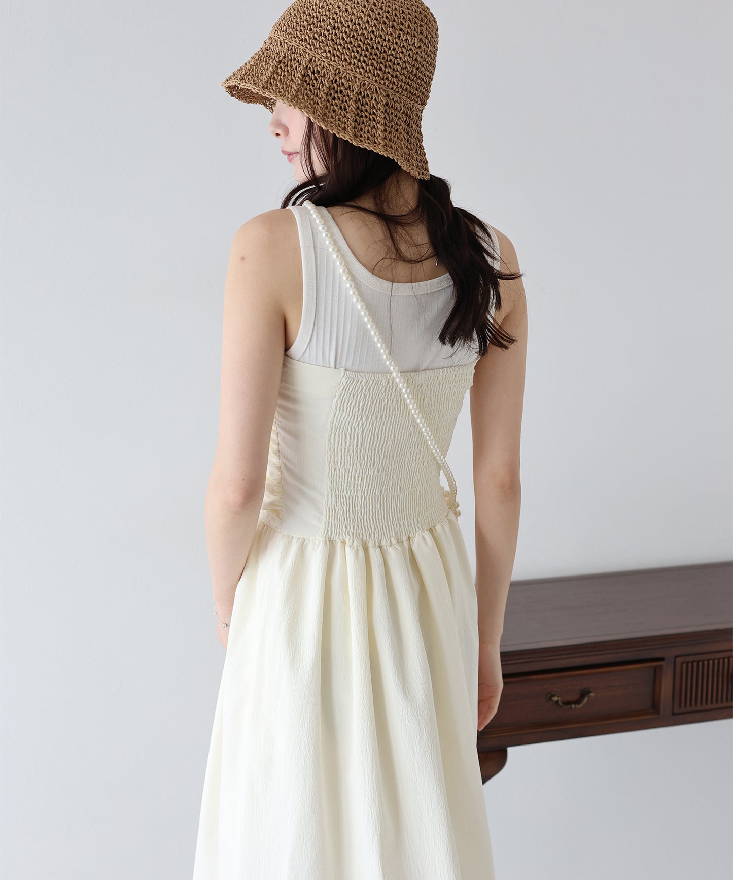 【SALE】タックベアワンピース