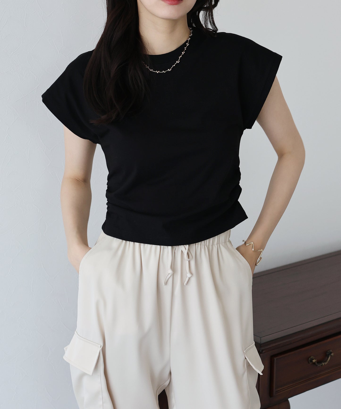 フレンチシャーリングTシャツ【ネコポス】