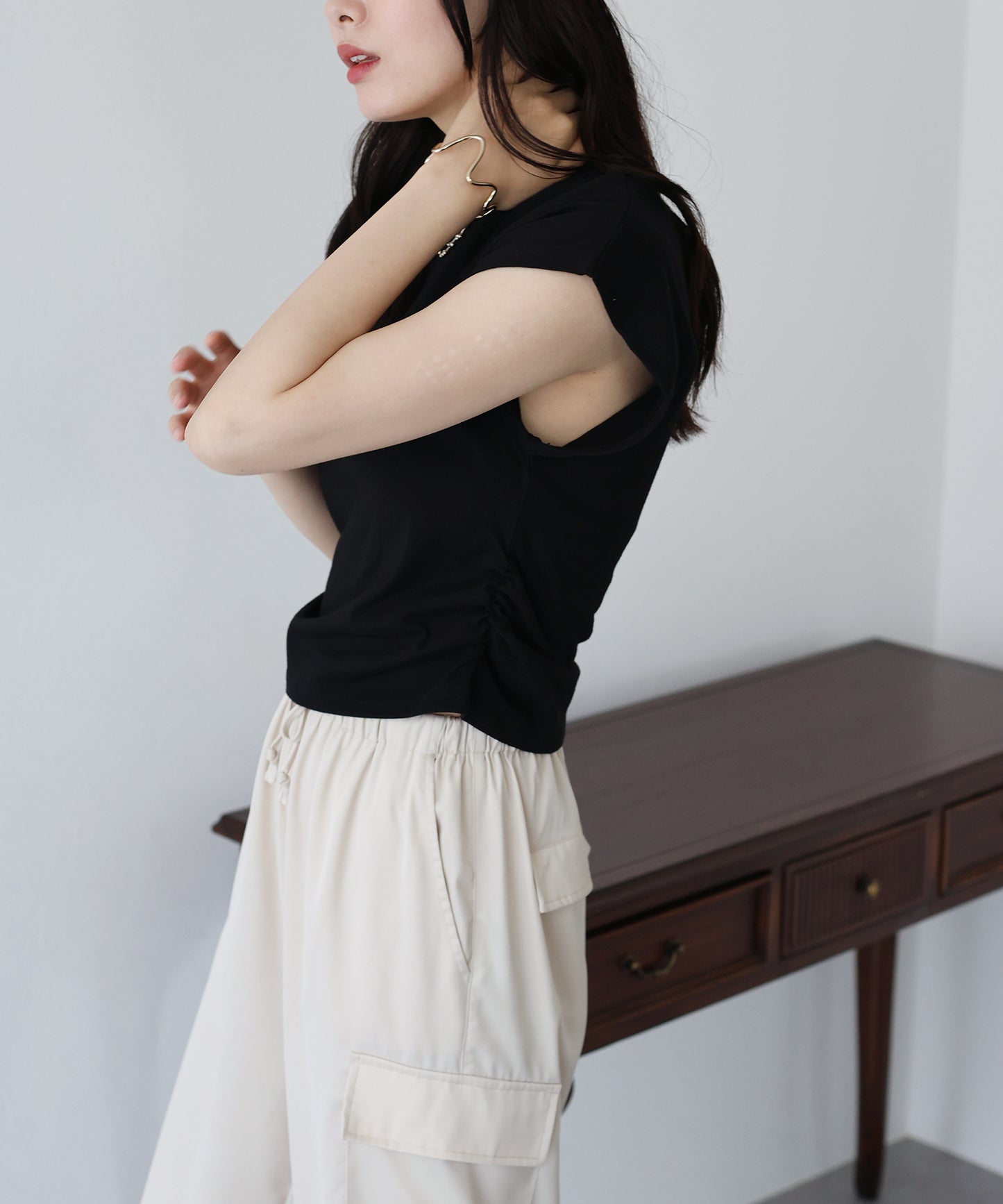 フレンチシャーリングTシャツ【ネコポス】