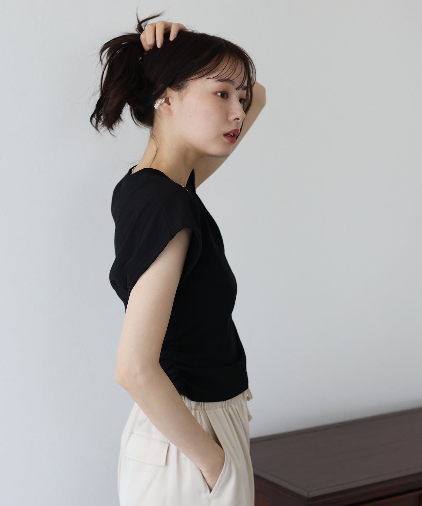 フレンチシャーリングTシャツ【ネコポス】