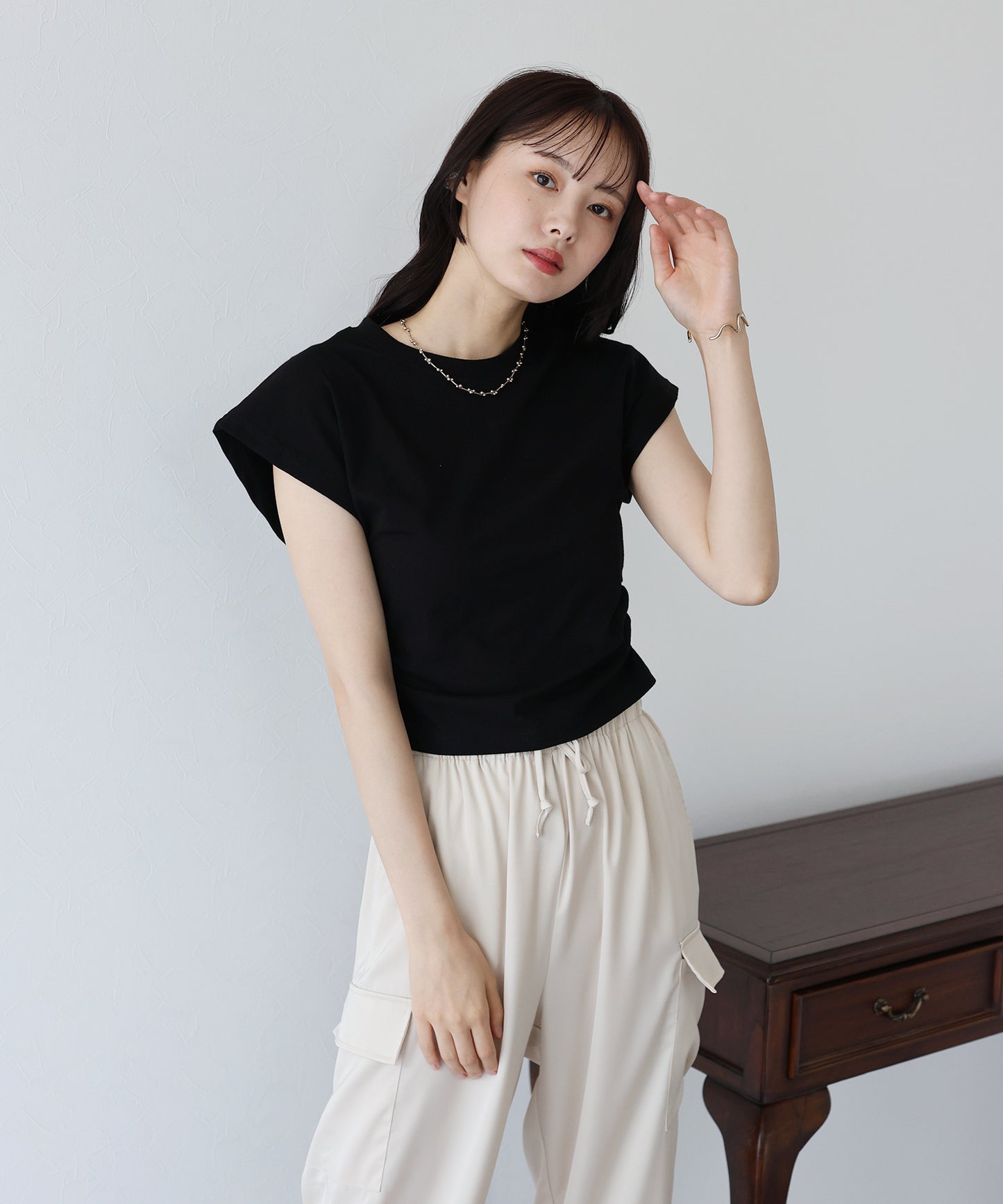 フレンチシャーリングTシャツ【ネコポス】