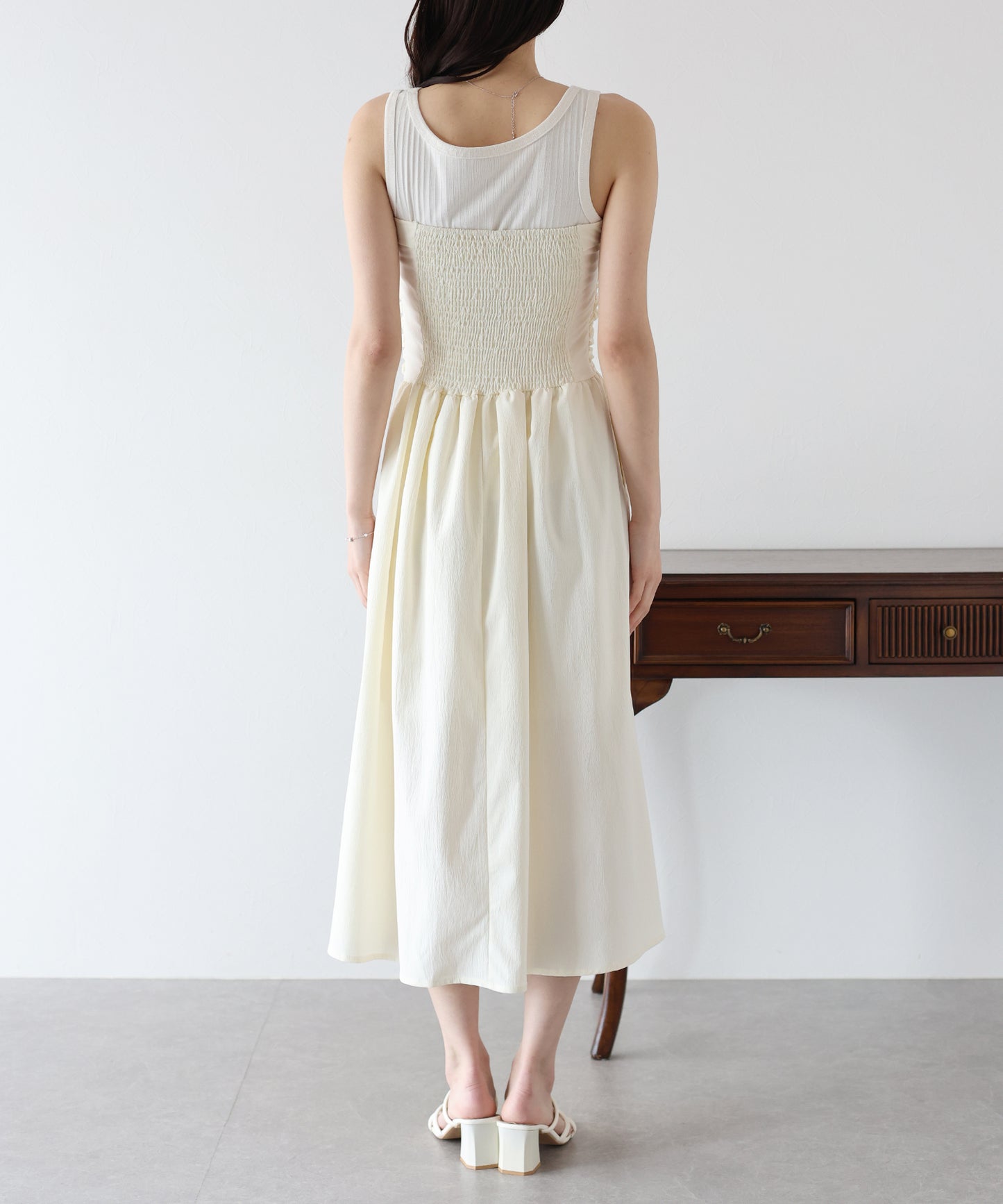 【SALE】タックベアワンピース