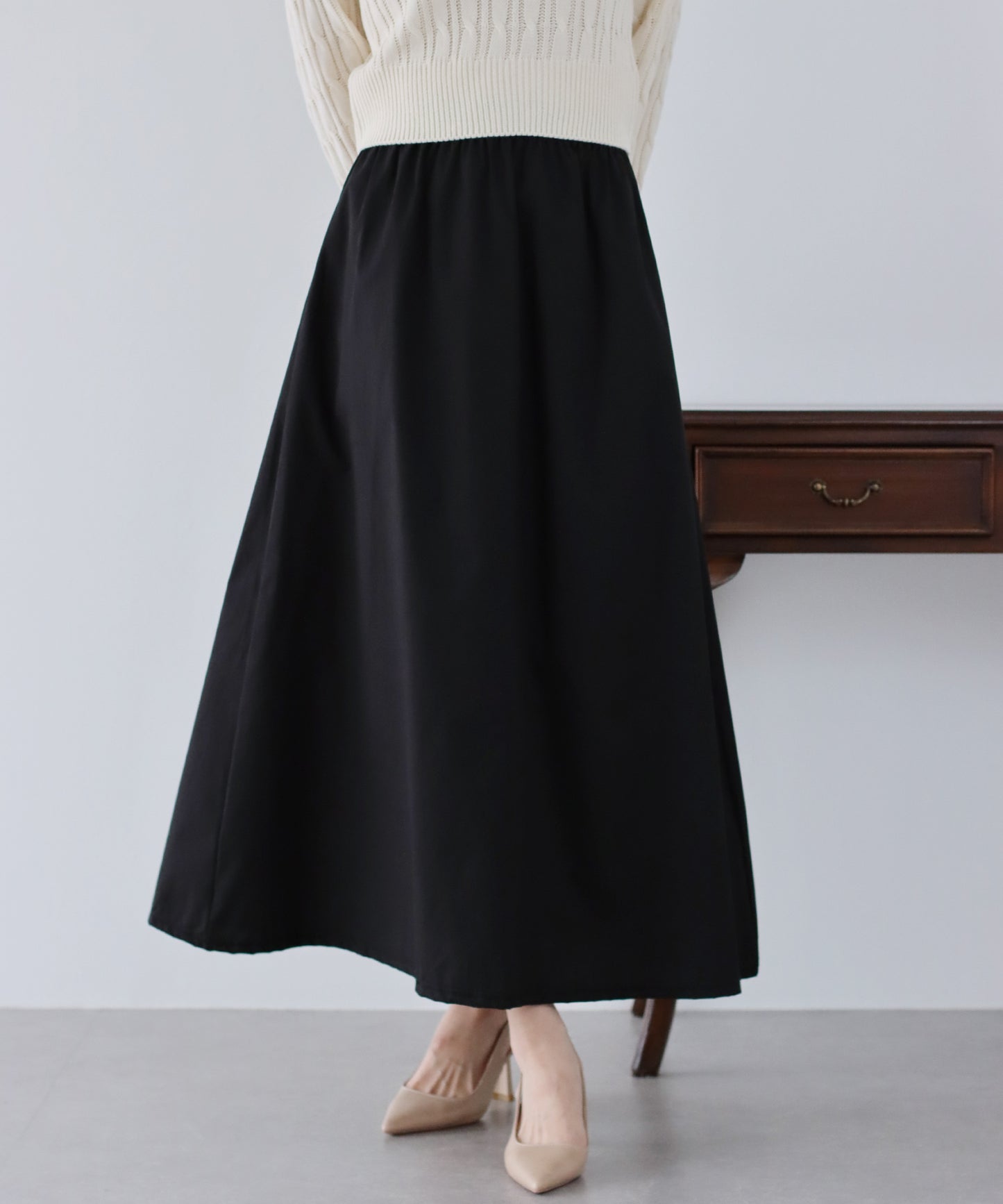 【SALE】コットンロングスカート