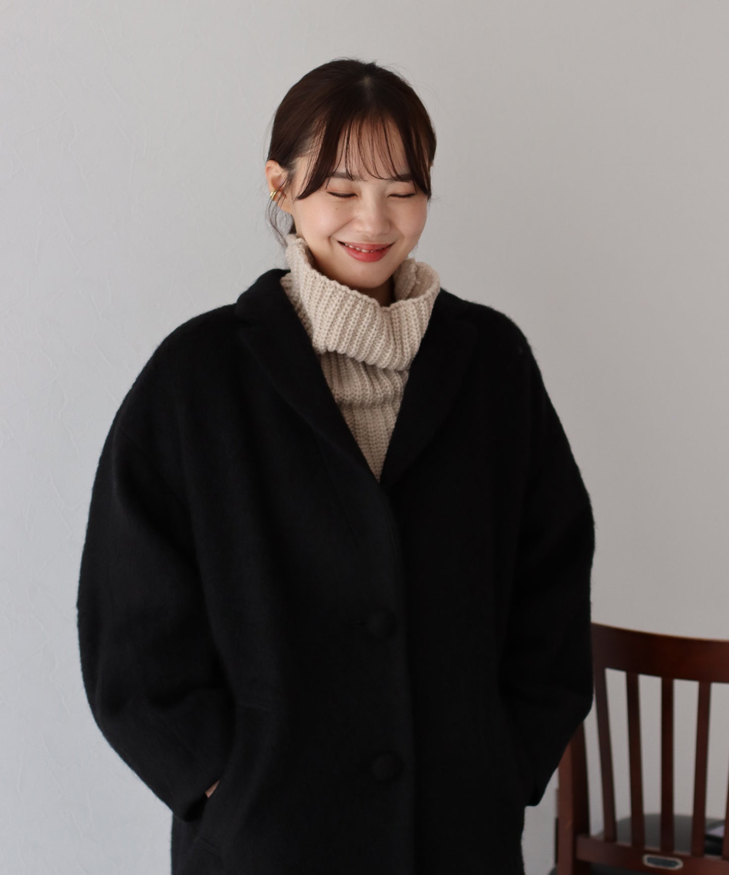 【SALE】ワイドリブネックウォーマー