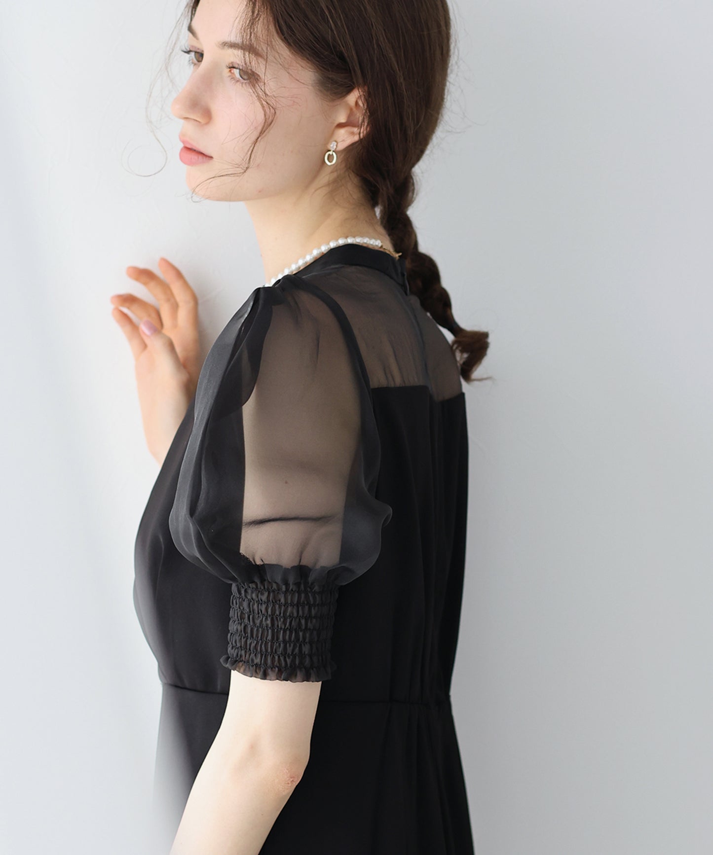 【TIME SALE】イレギュラーカットオールインワンパンツドレス