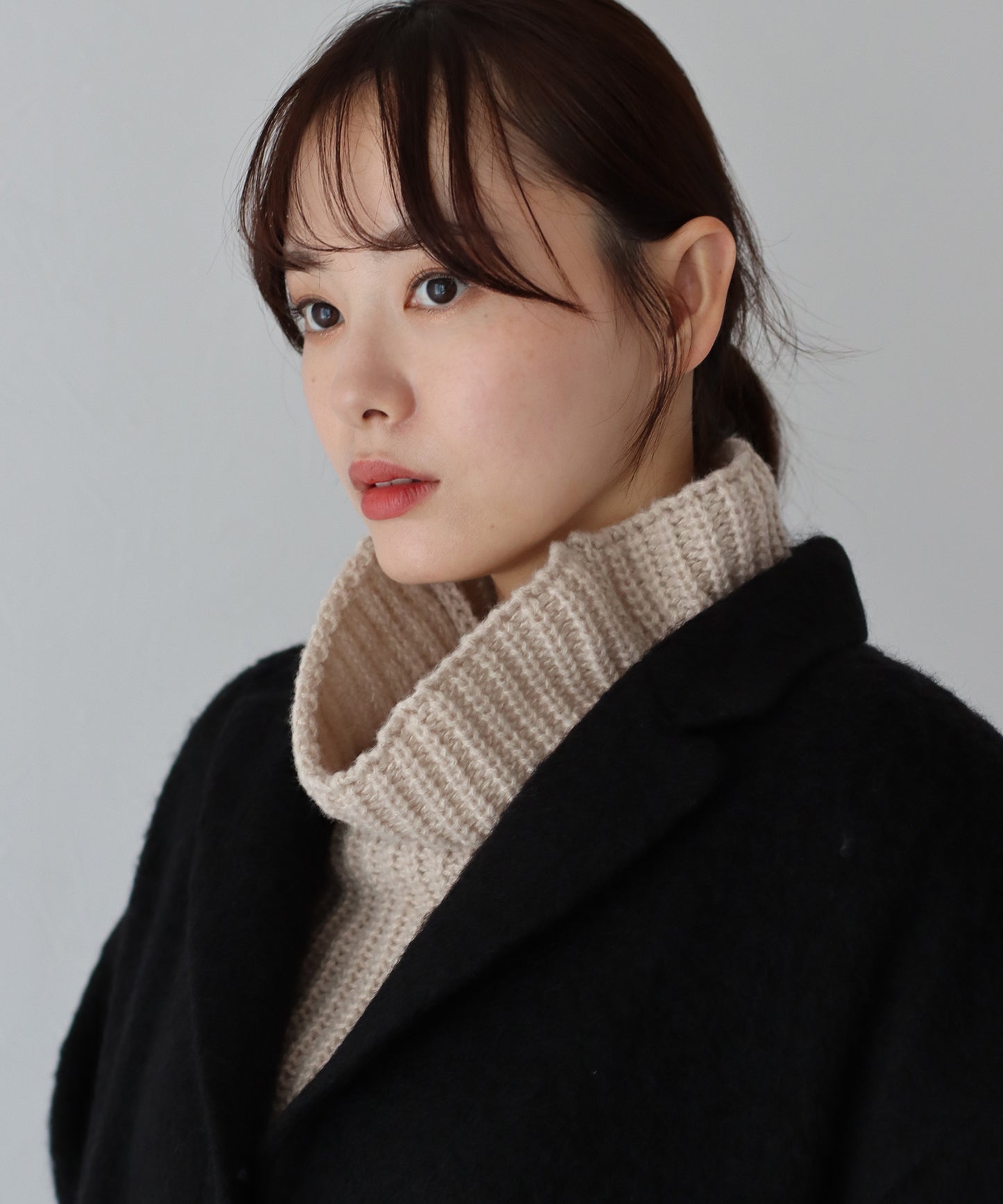 【SALE】ワイドリブネックウォーマー