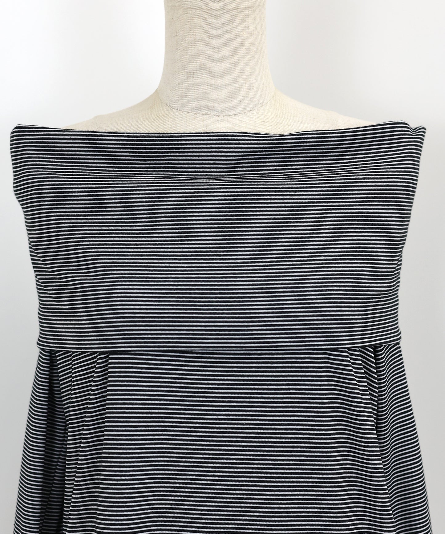 【SALE】ボーダードレープオフショルダートップス