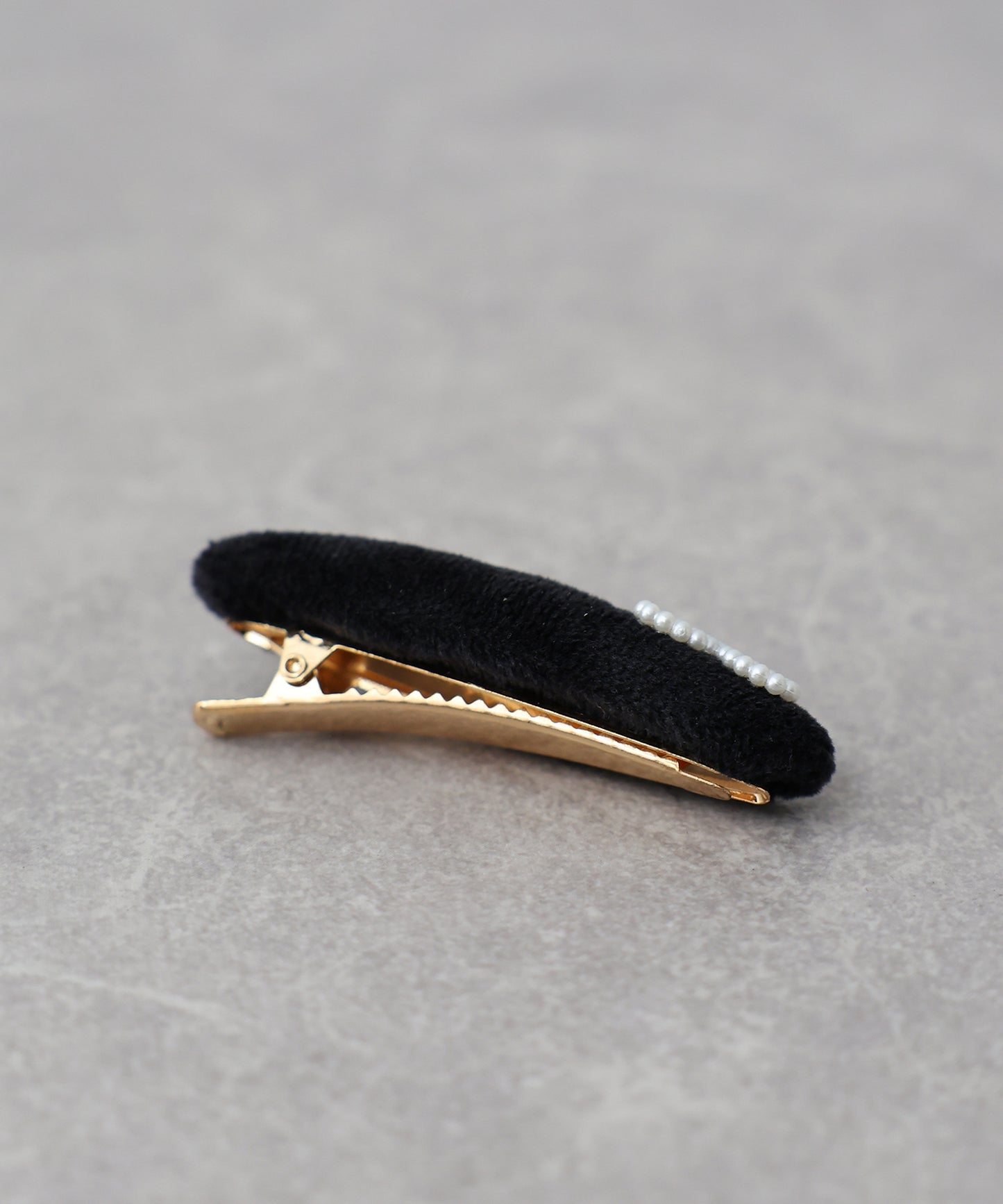 パールリボンベロアピン【ネコポス】