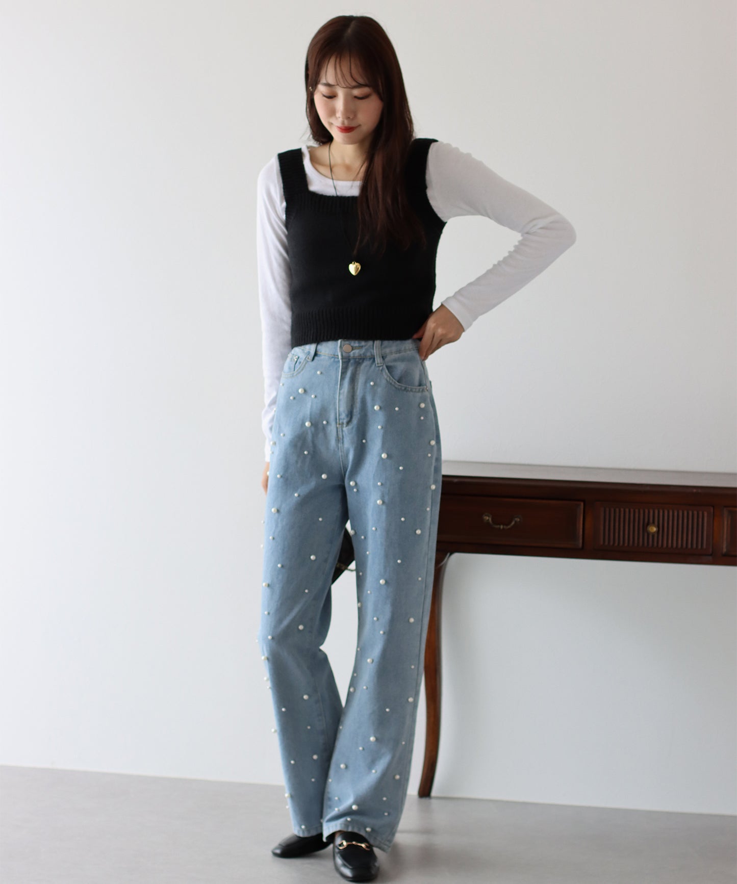 【TIME SALE】ニットビスチェ