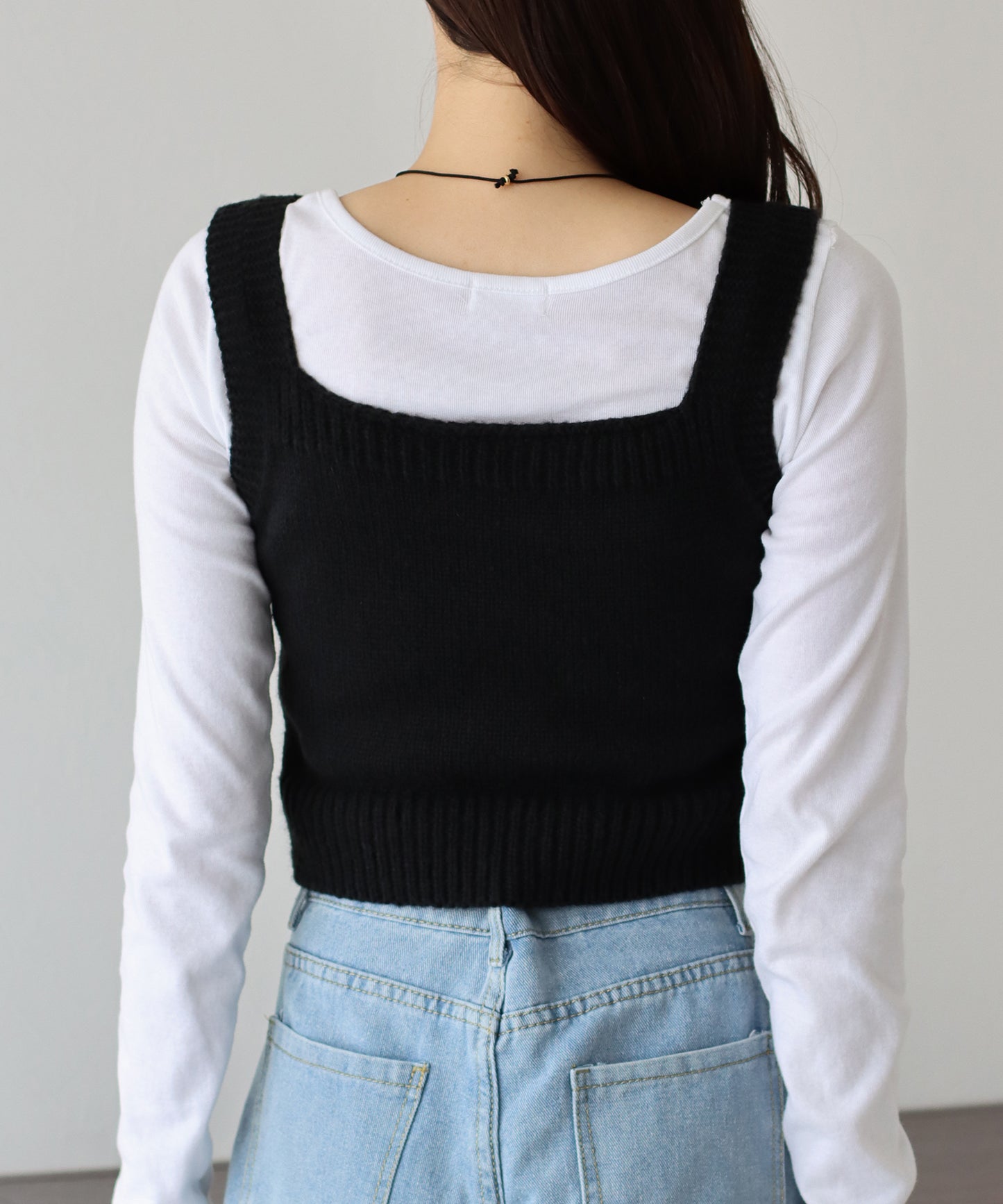 【TIME SALE】ニットビスチェ