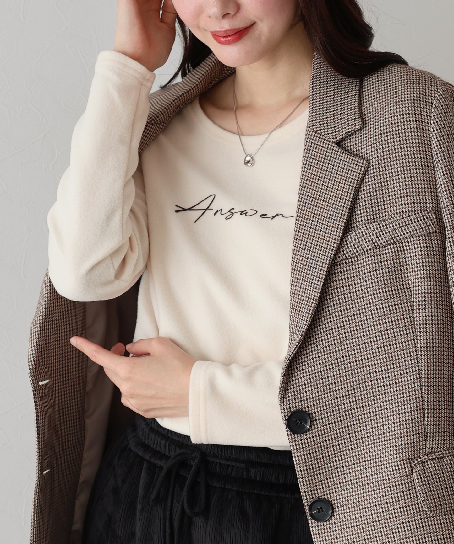 【TIME SALE】起毛answerプルオーバー