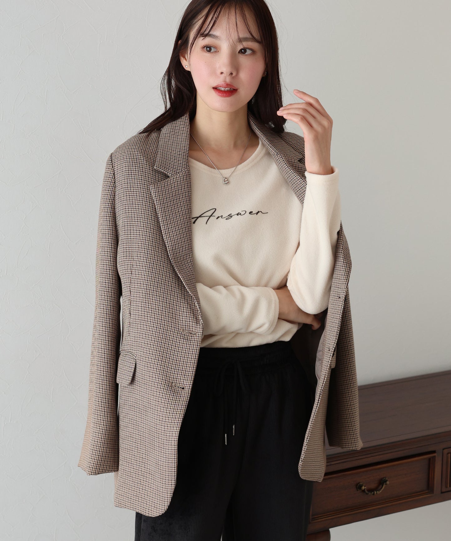 【TIME SALE】起毛answerプルオーバー
