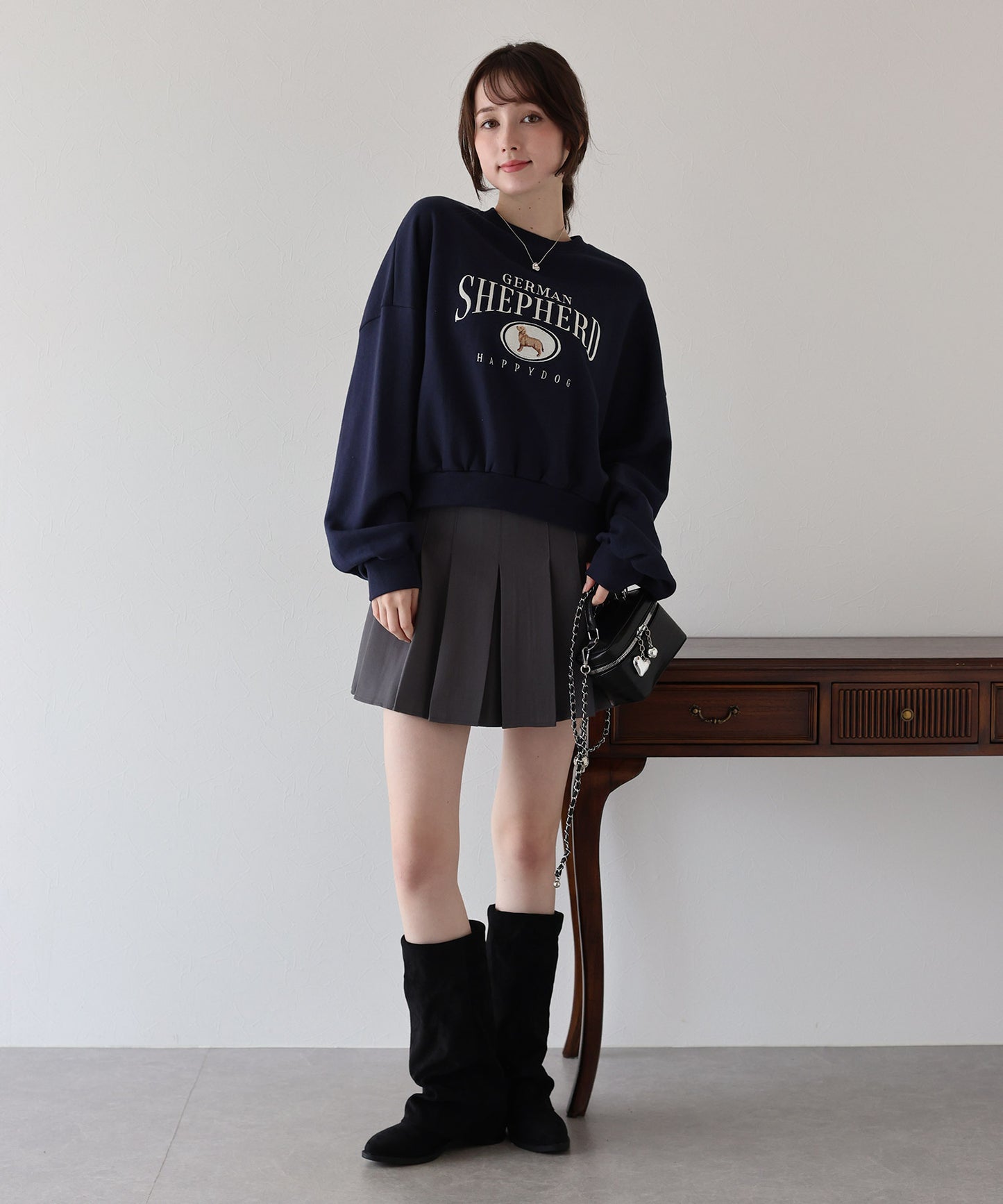 ゴールデンシェパード刺繍スウェット