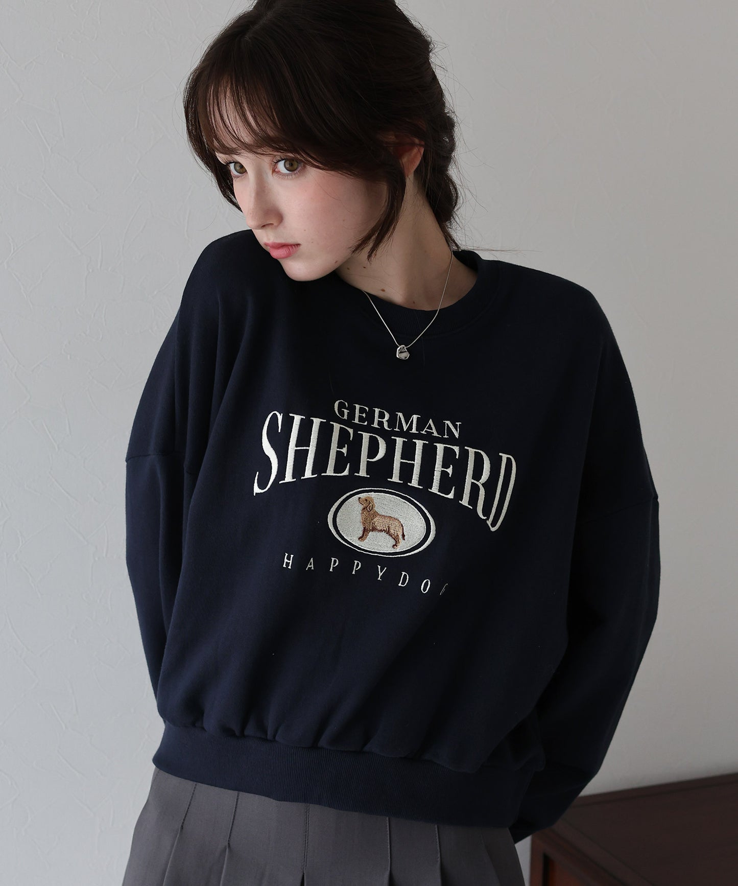 【早割5%OFF】ゴールデンシェパード刺繍スウェット