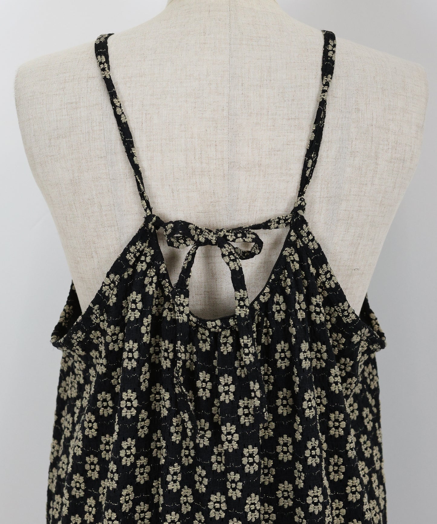 フラワーレースキャミワンピース