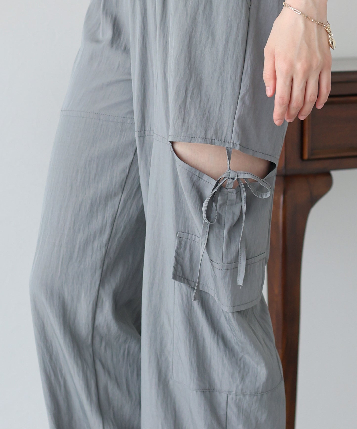 【SALE】サイドオープンパンツ