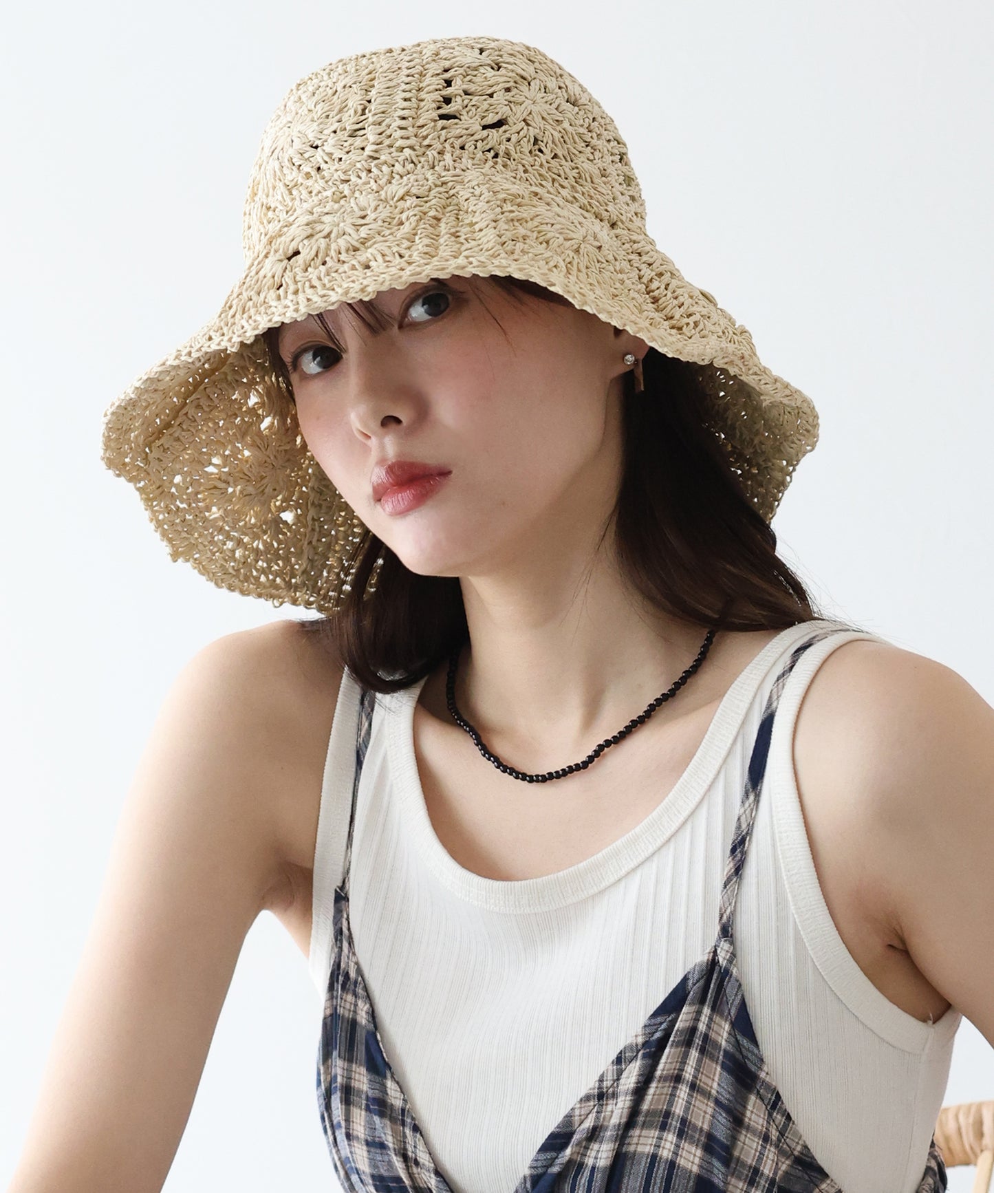 【TIME SALE】フラワーバケットハット