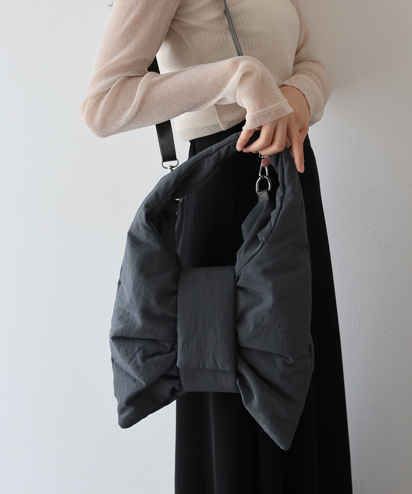 【早割り5%OFF】ミニリボンパテッドバッグ