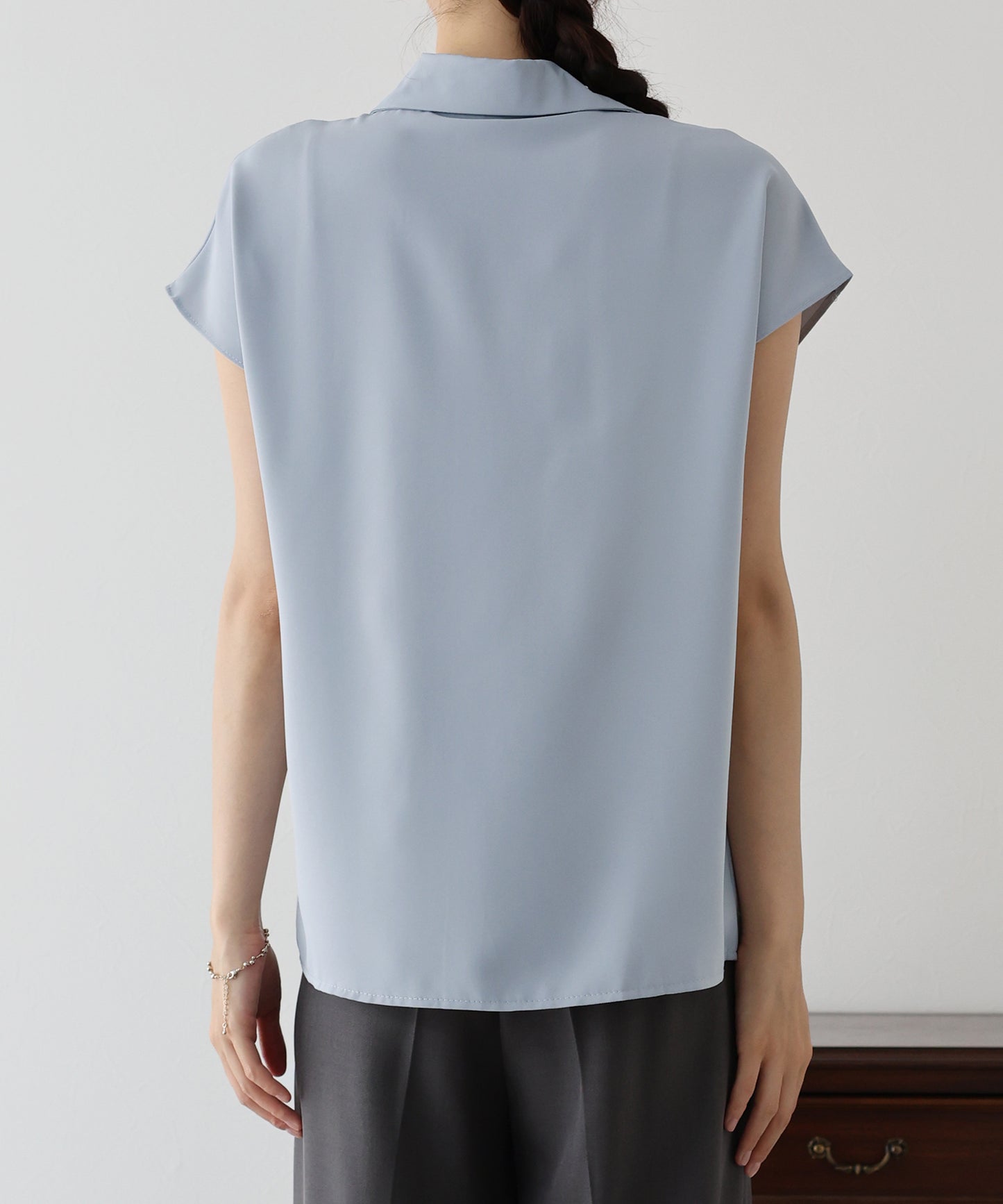 【TIME SALE】フレンチスリーブシャツ【ネコポス】